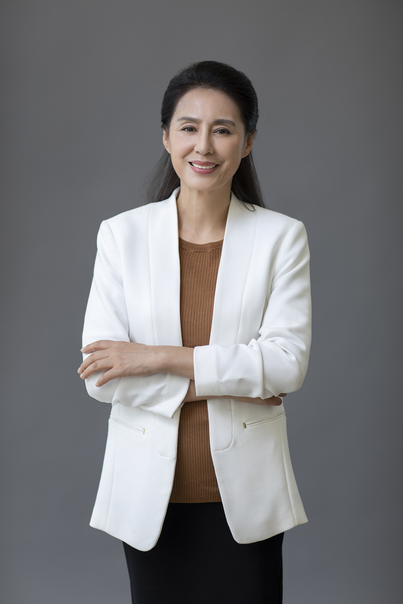 优雅的成熟商务女士