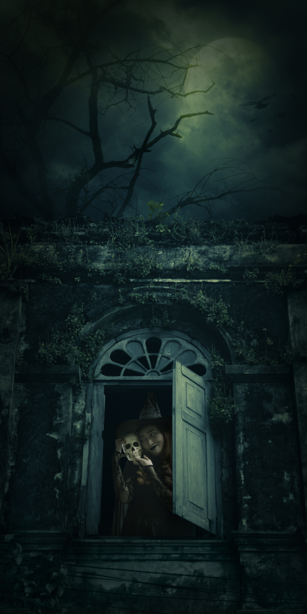 halloween mystery concept