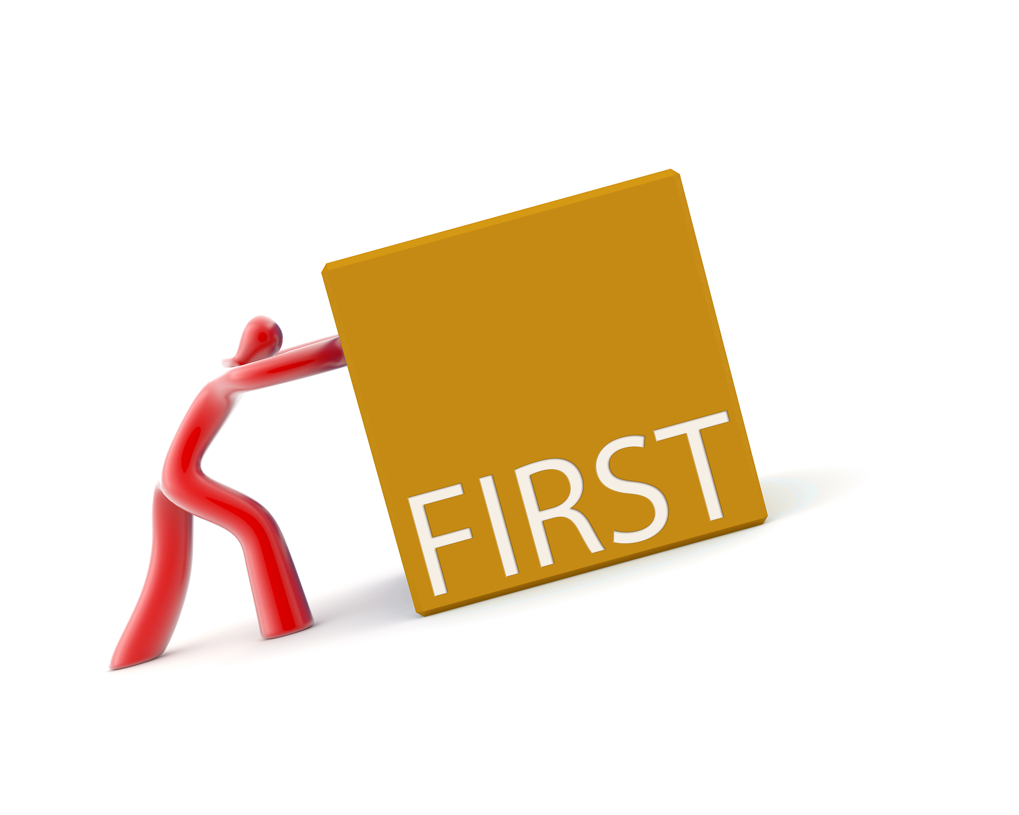 first