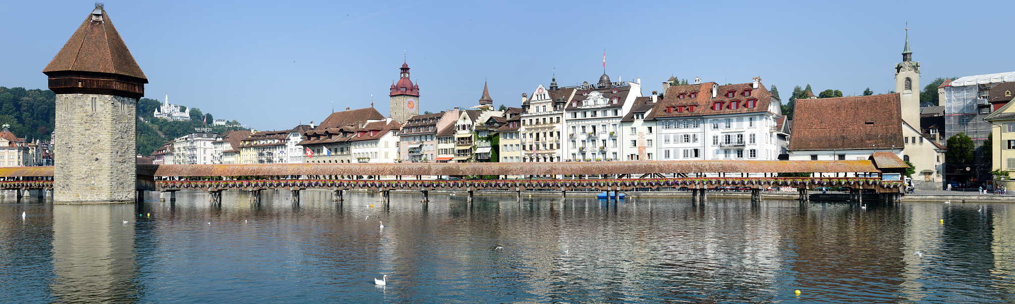 chapel bridge in lucerne