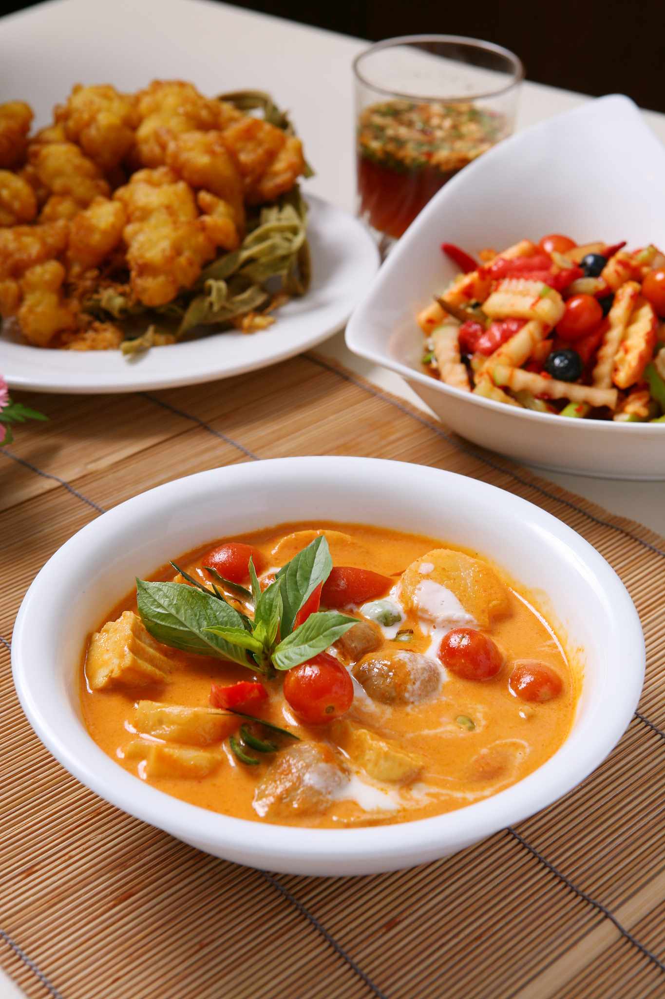 kang phed ped yang-thai food