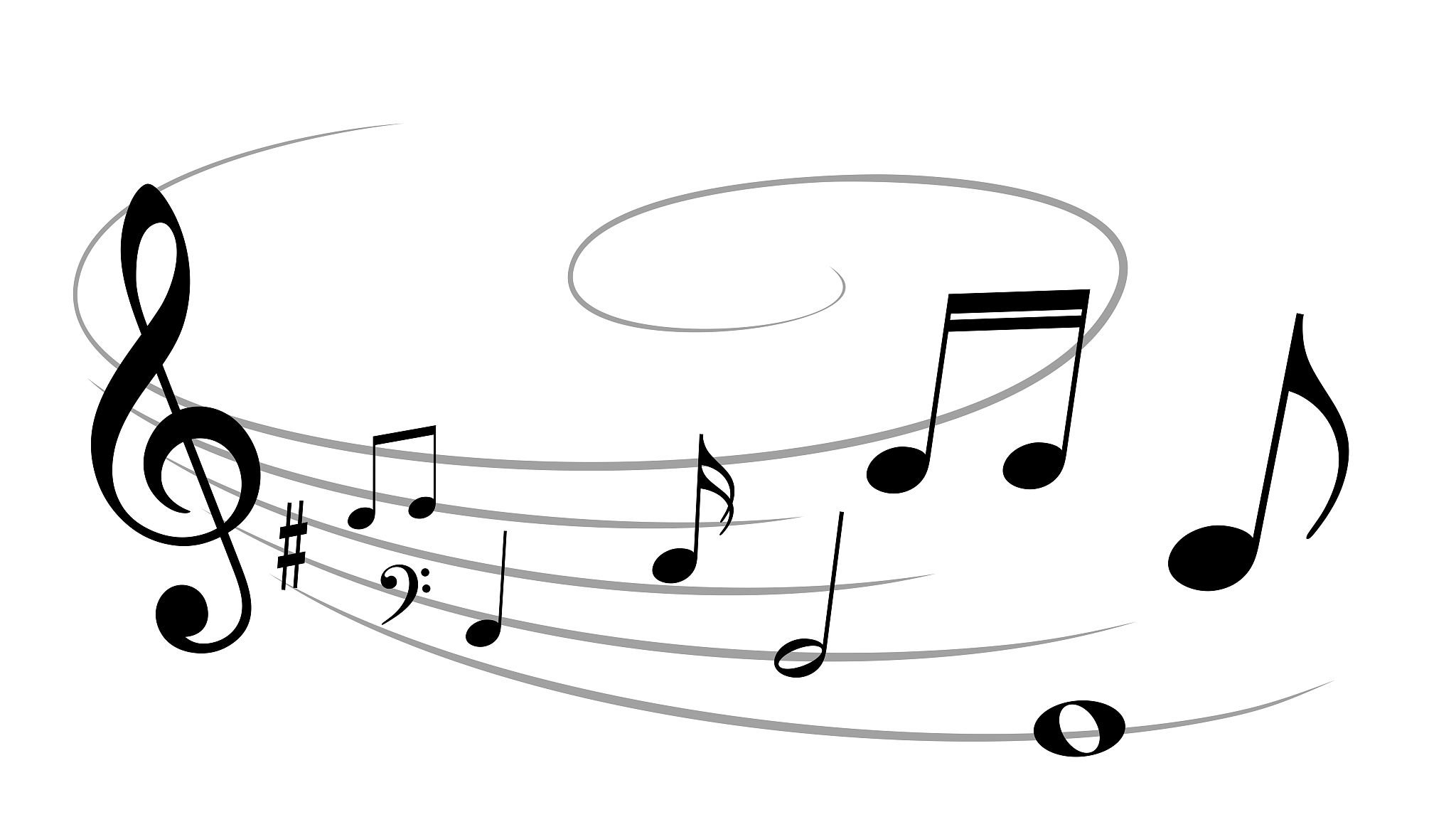 music notes.