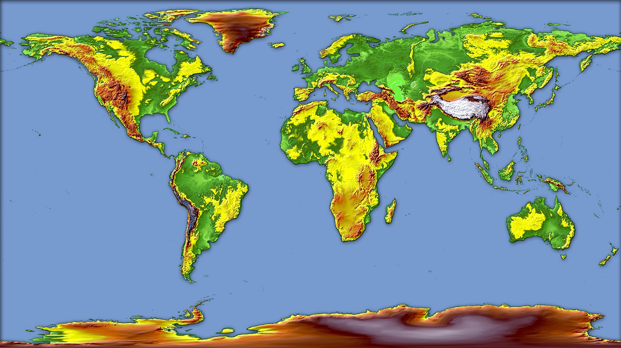 world map illustration