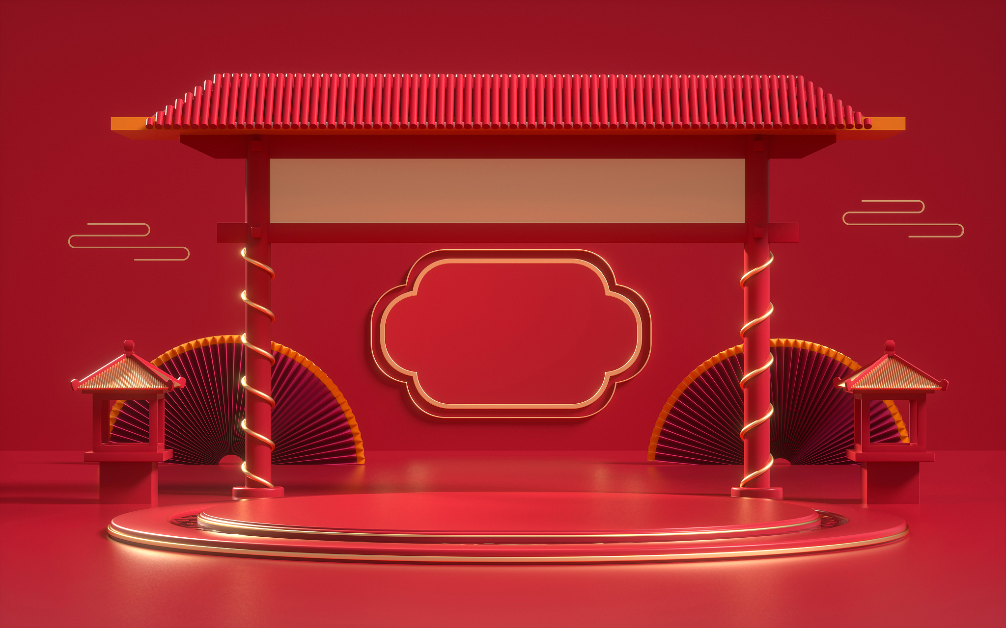 新中式跳台设计：传承与创新 | 中国风舞台设计方案