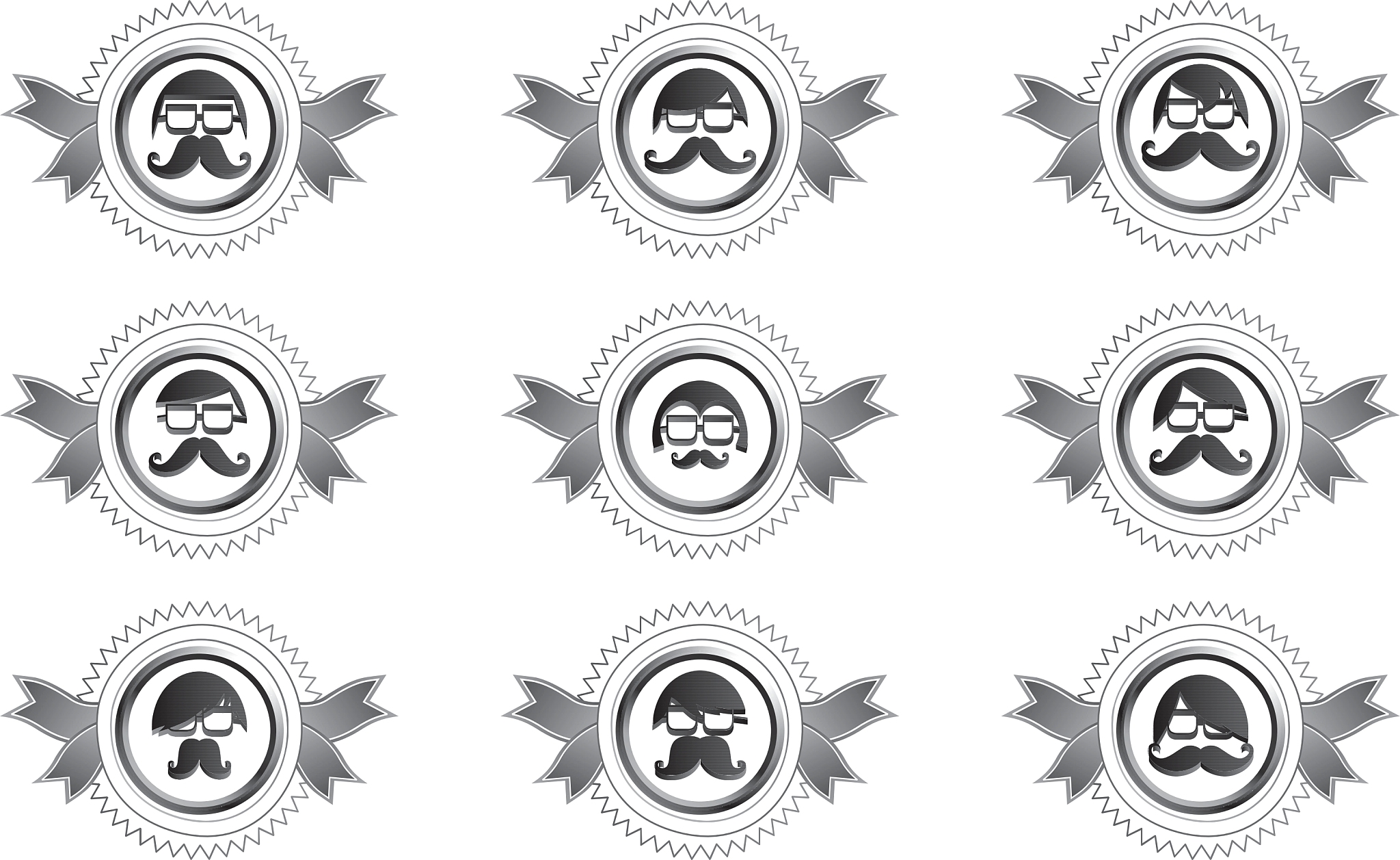 moustache man