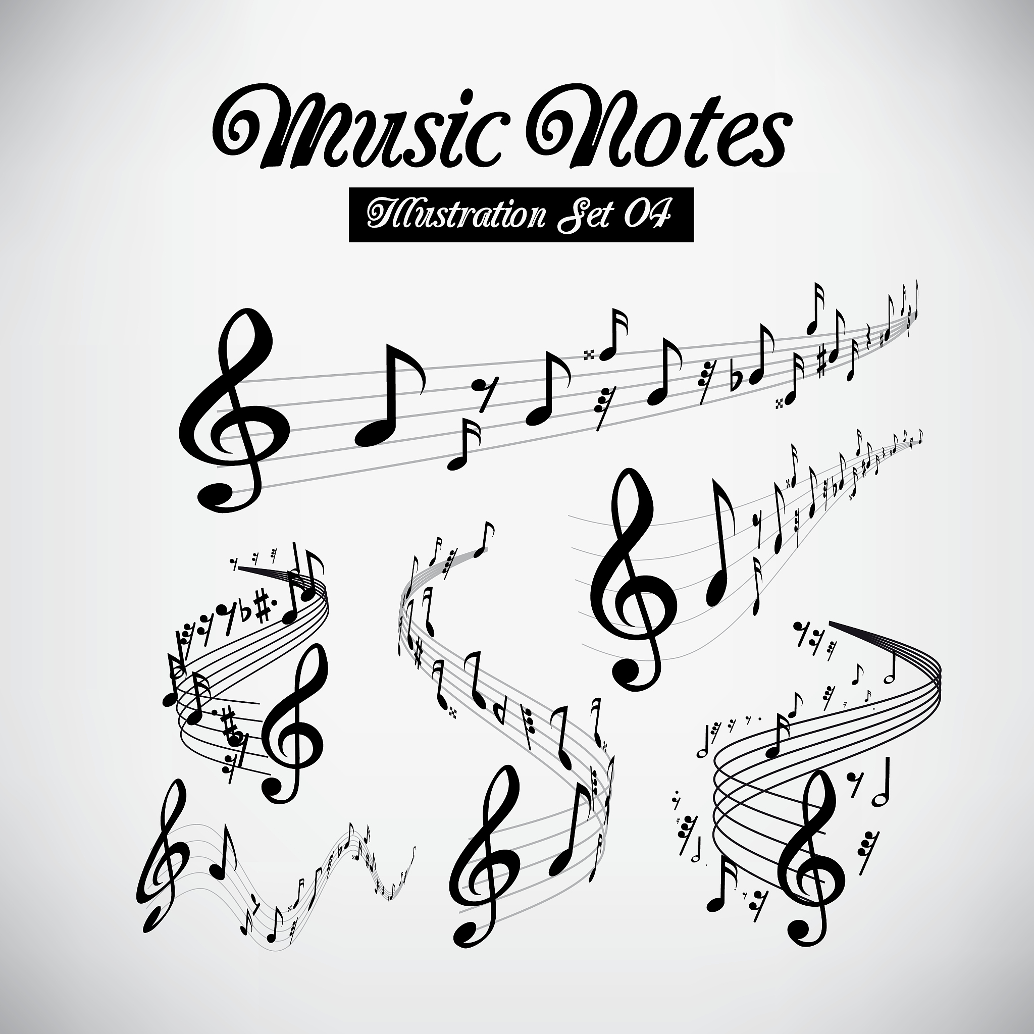 musical staves