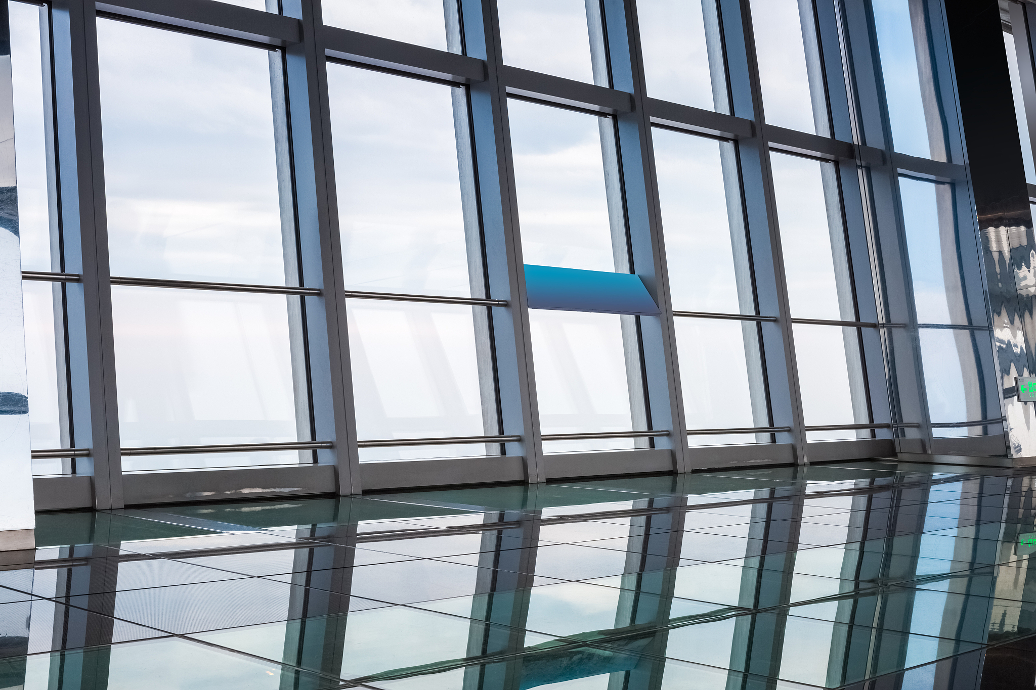 window in skyscraper
