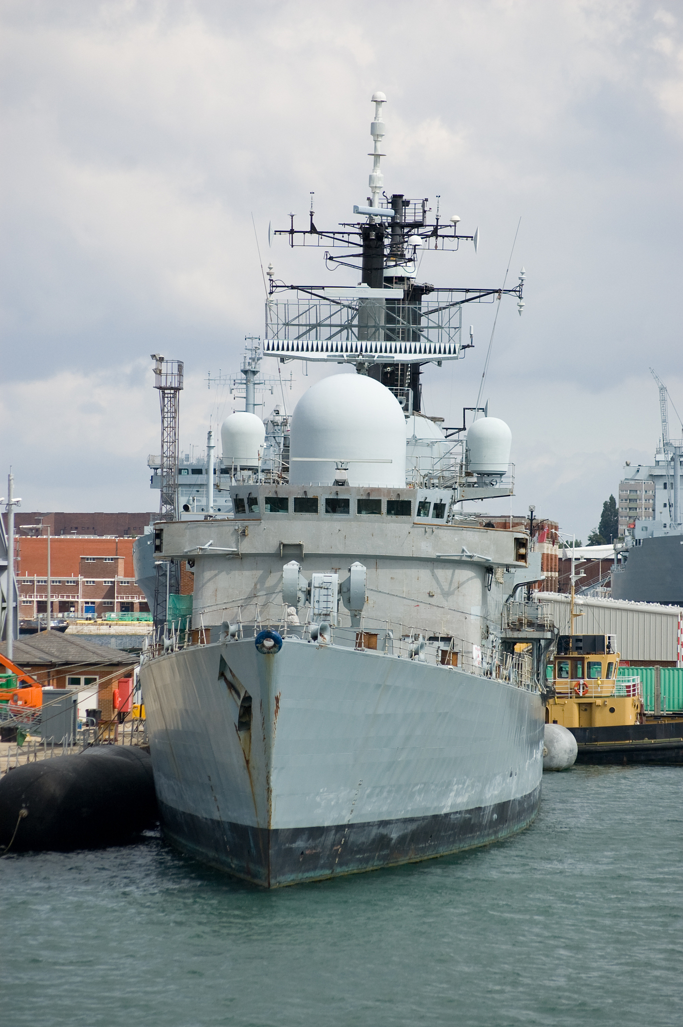 warship