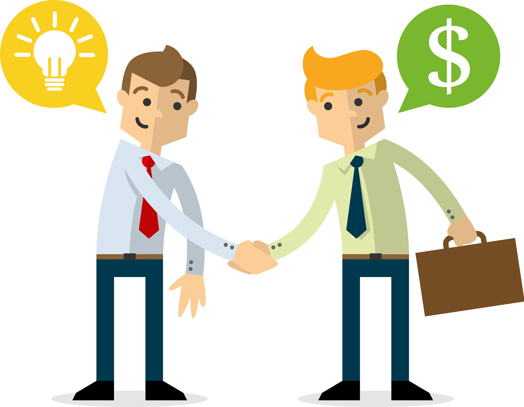 ready to use website or print businessman