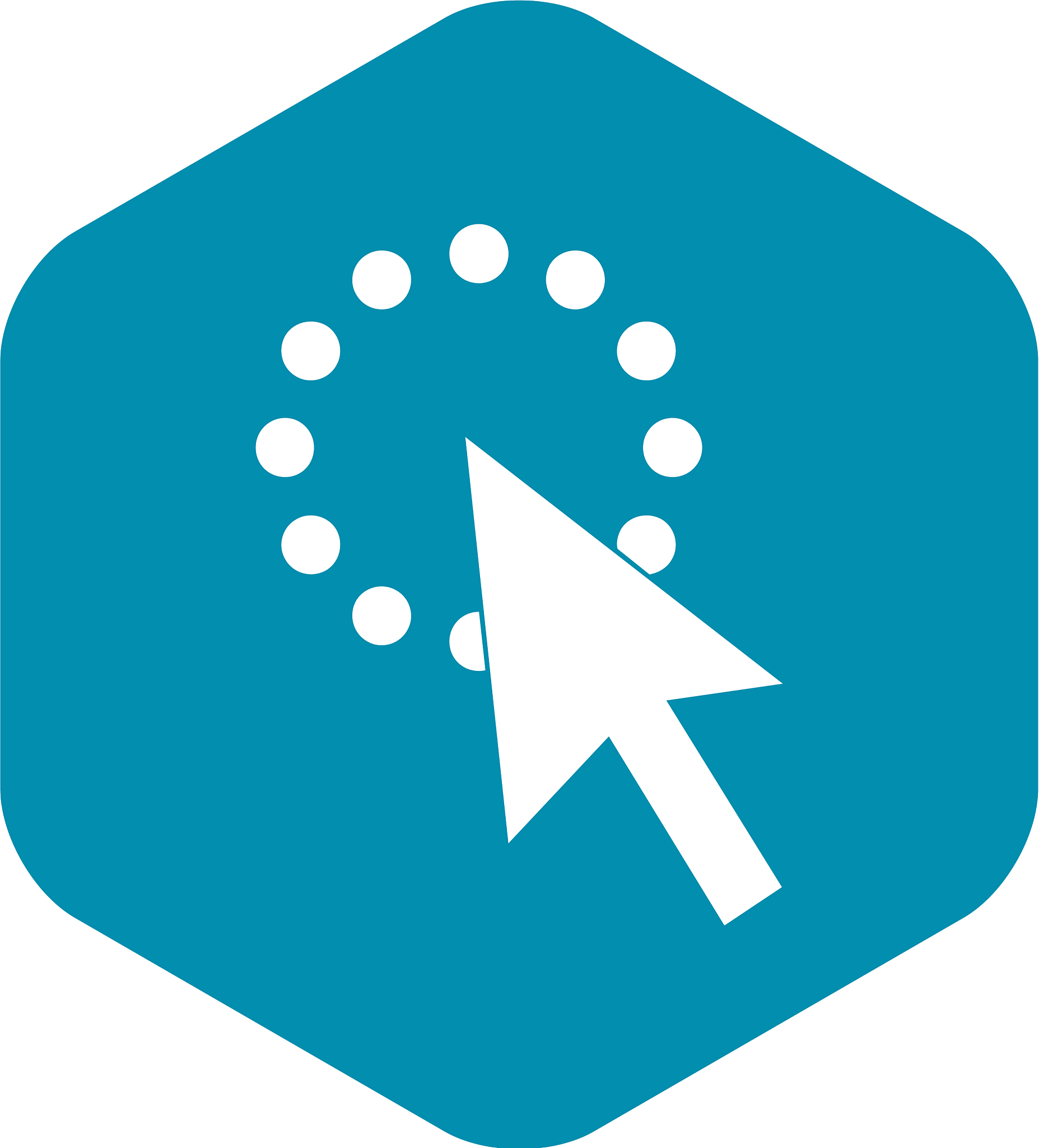 click icon simple style