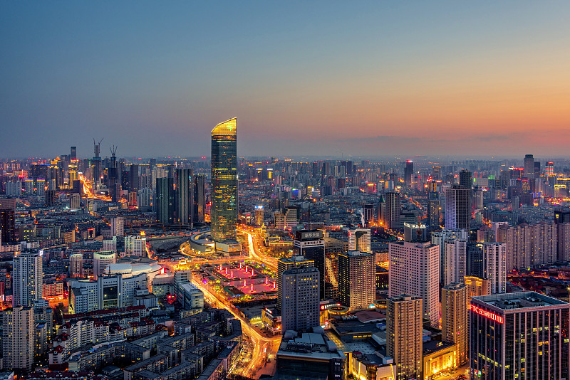 辽宁沈阳城市夜景