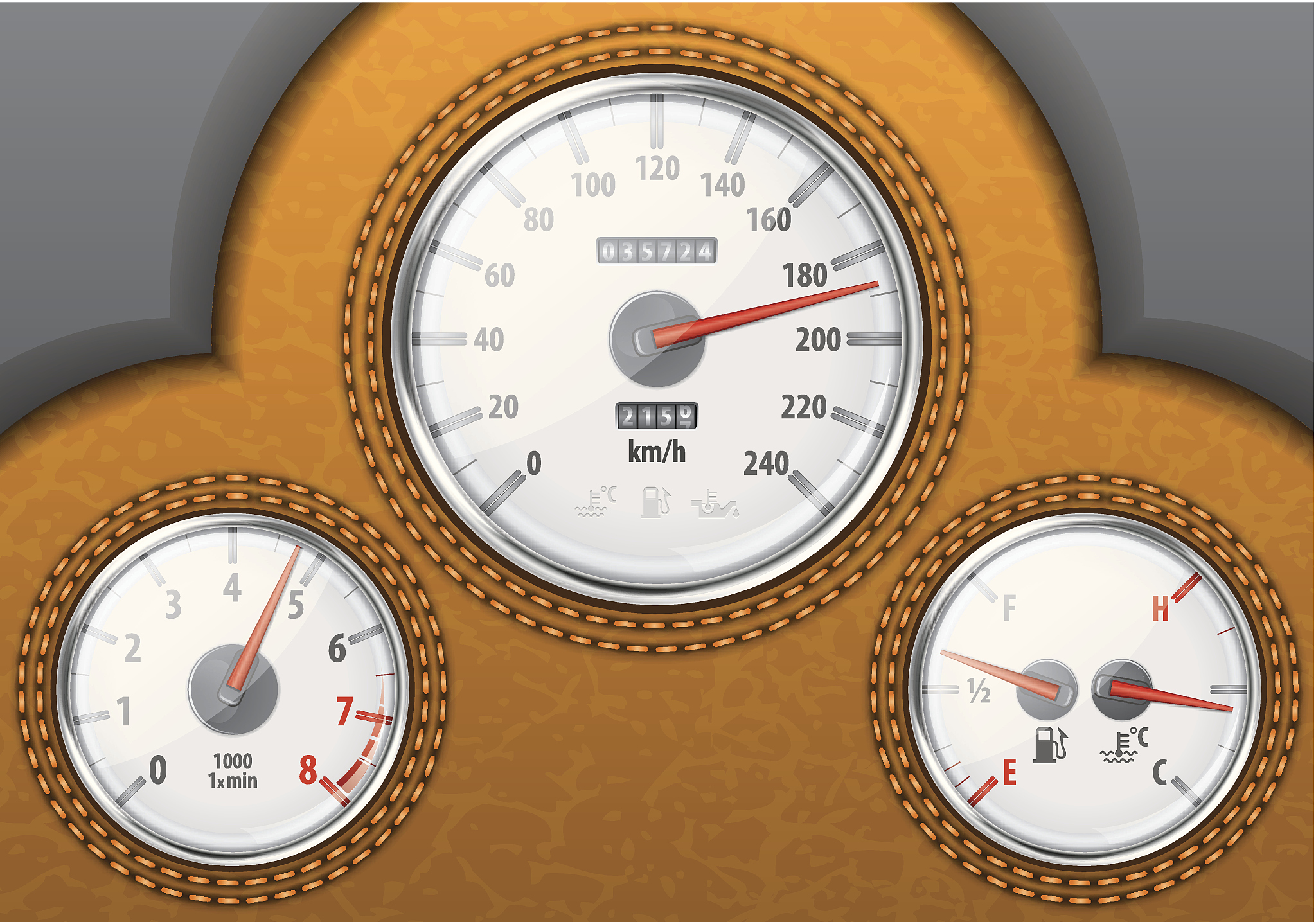 car dashboard