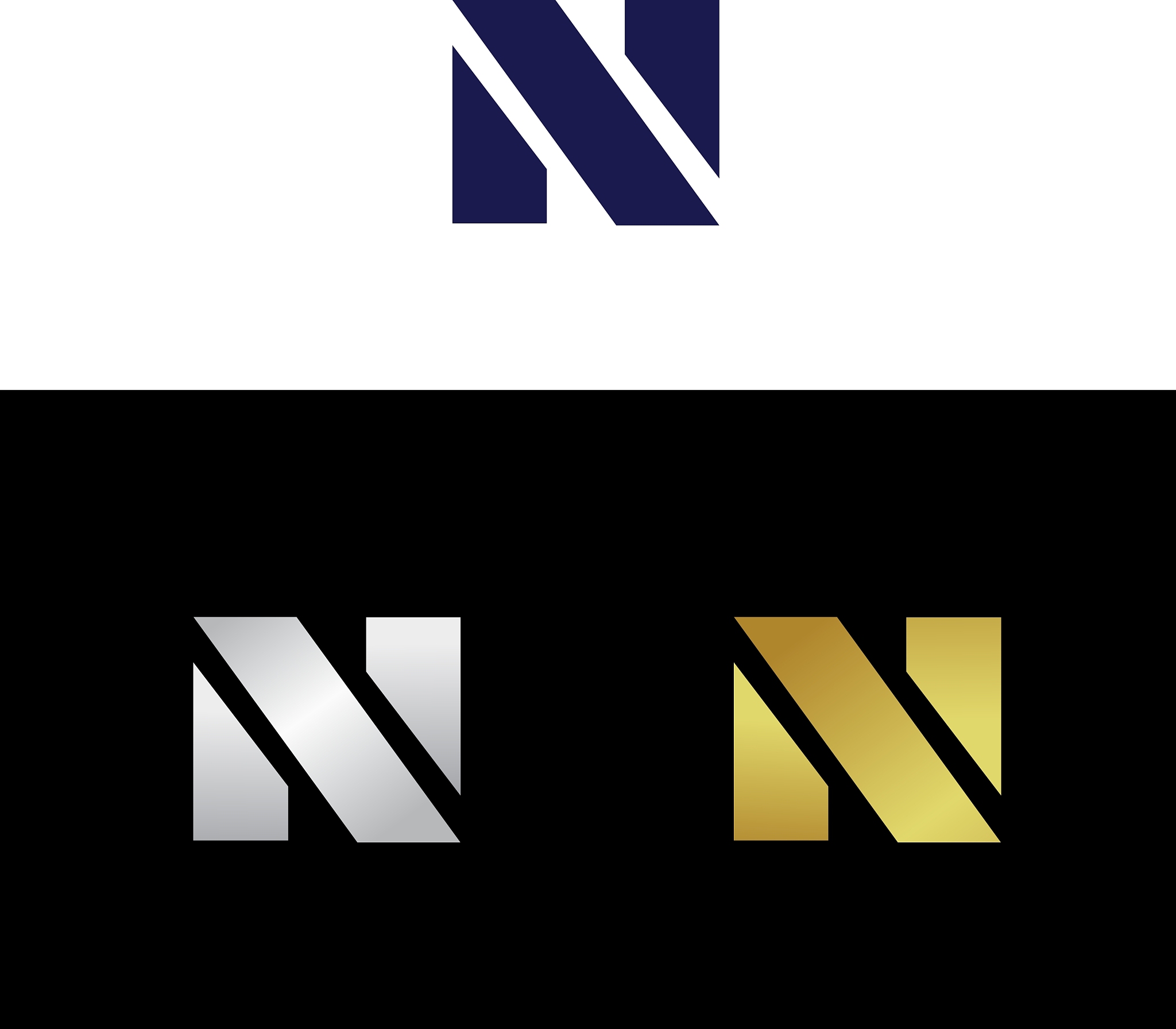 divided capital letter n