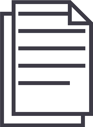 documentsfiles line icon sign