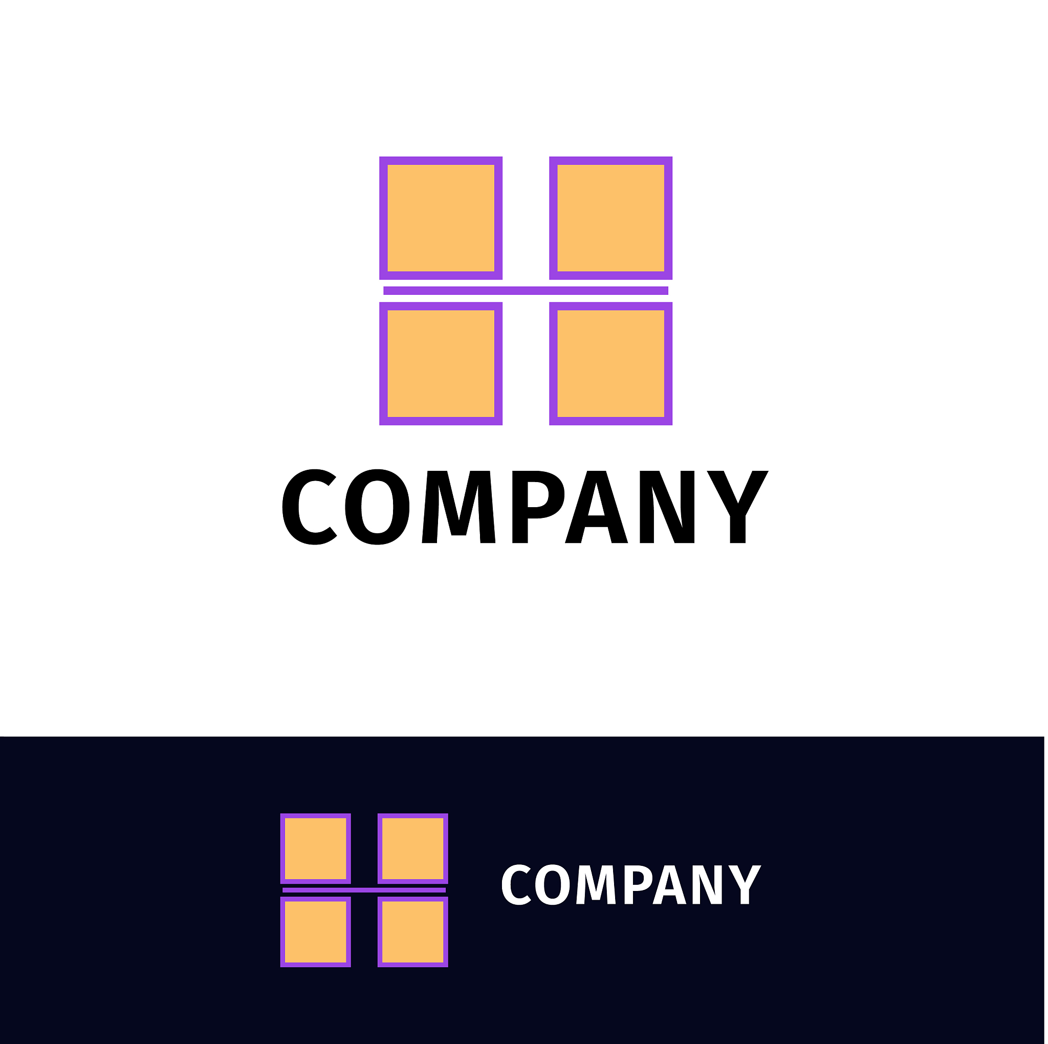letter h logo design company