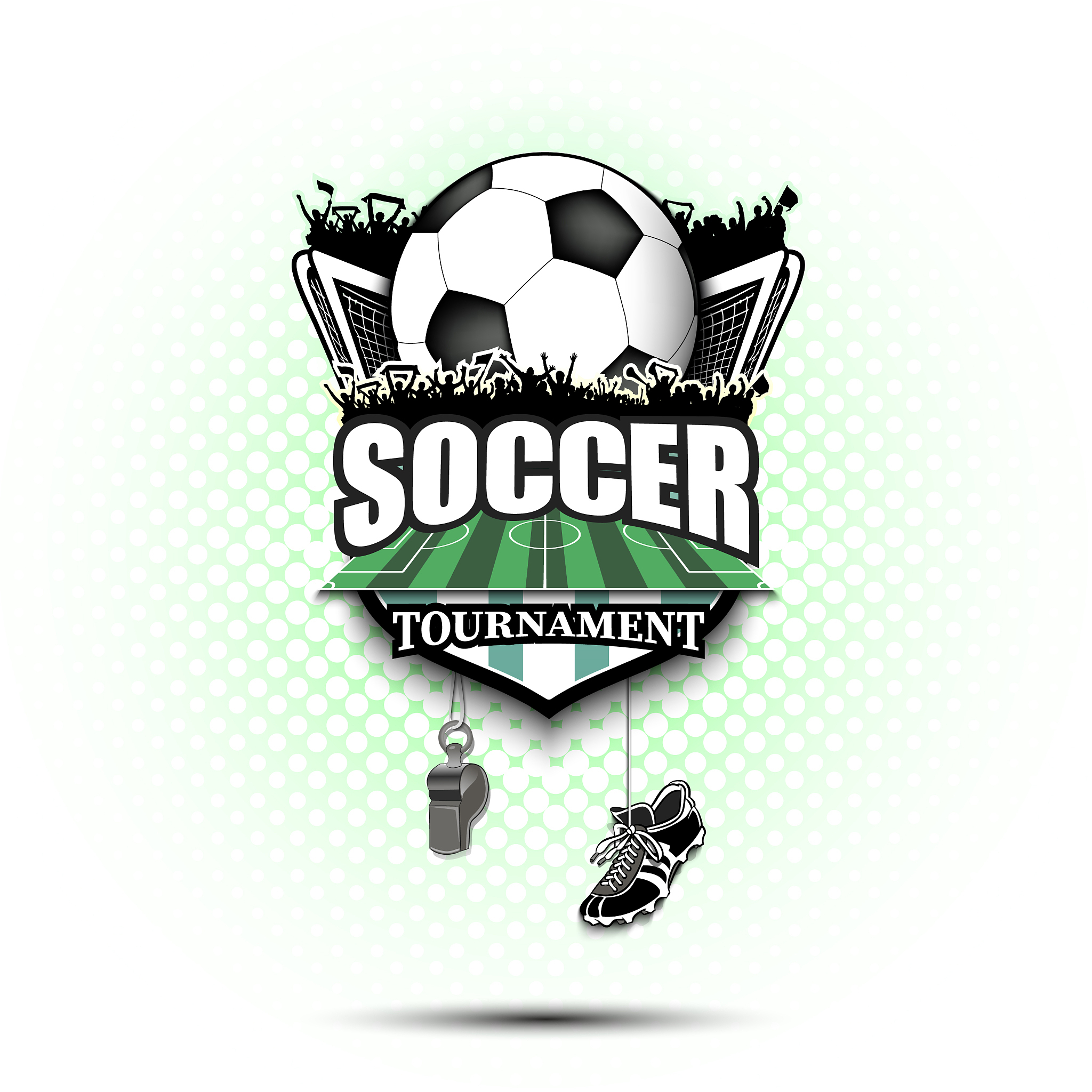 soccer logo design template