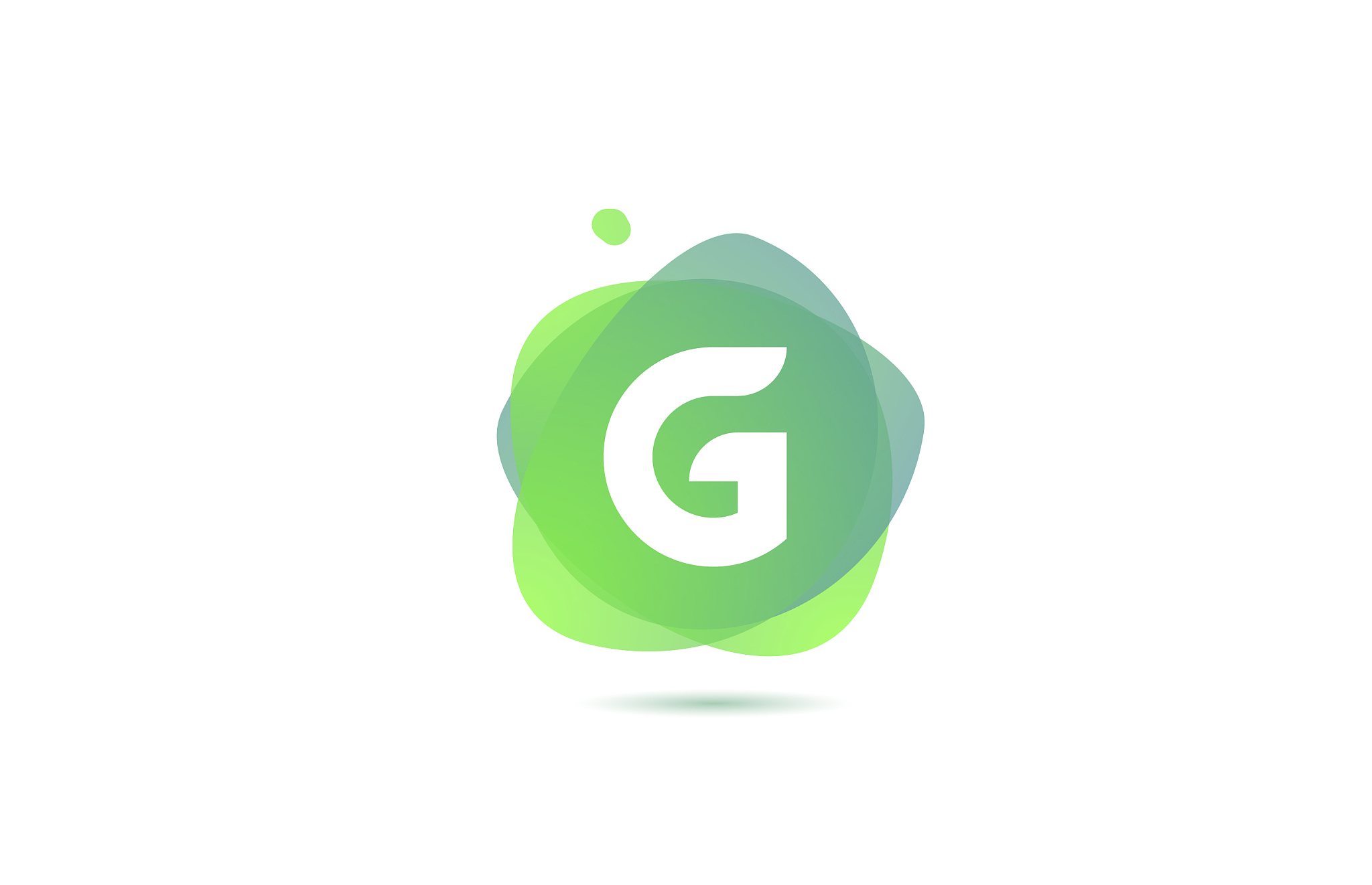 g alphabet letter logo for company and business