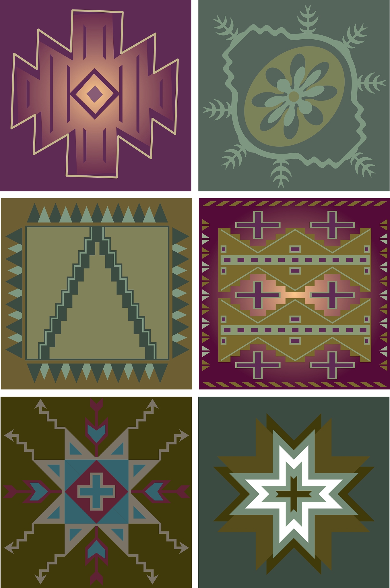 primitive tribal patterns