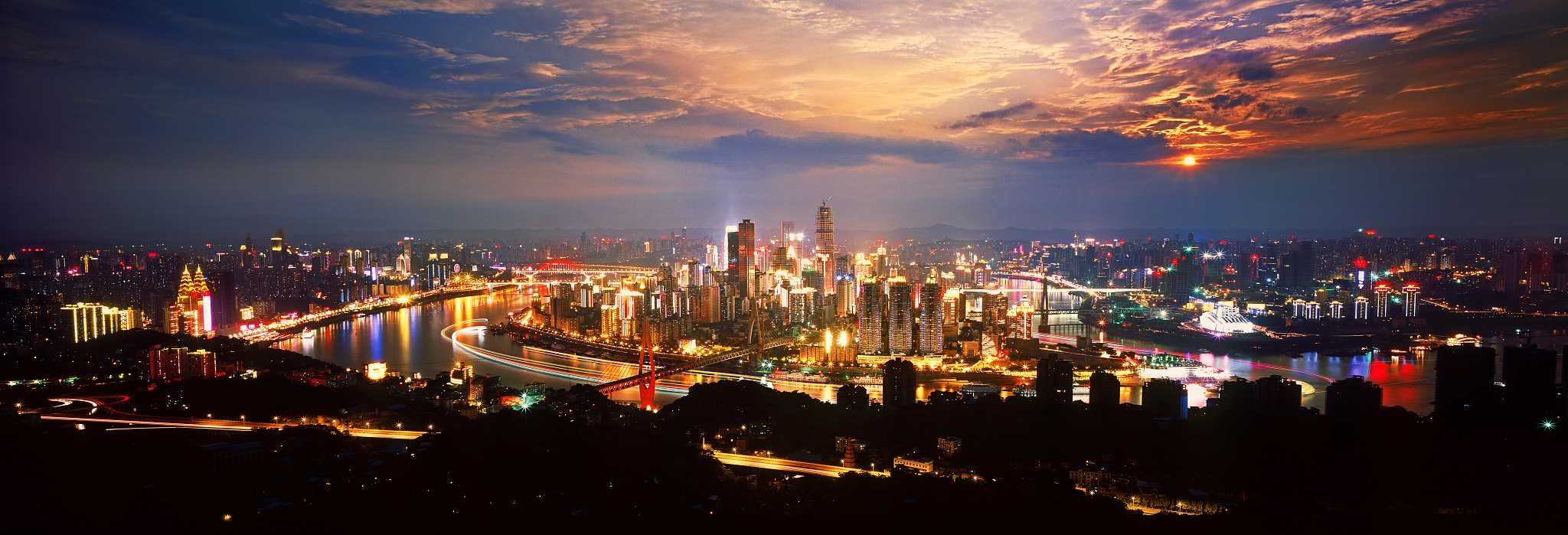 重庆夜景风光