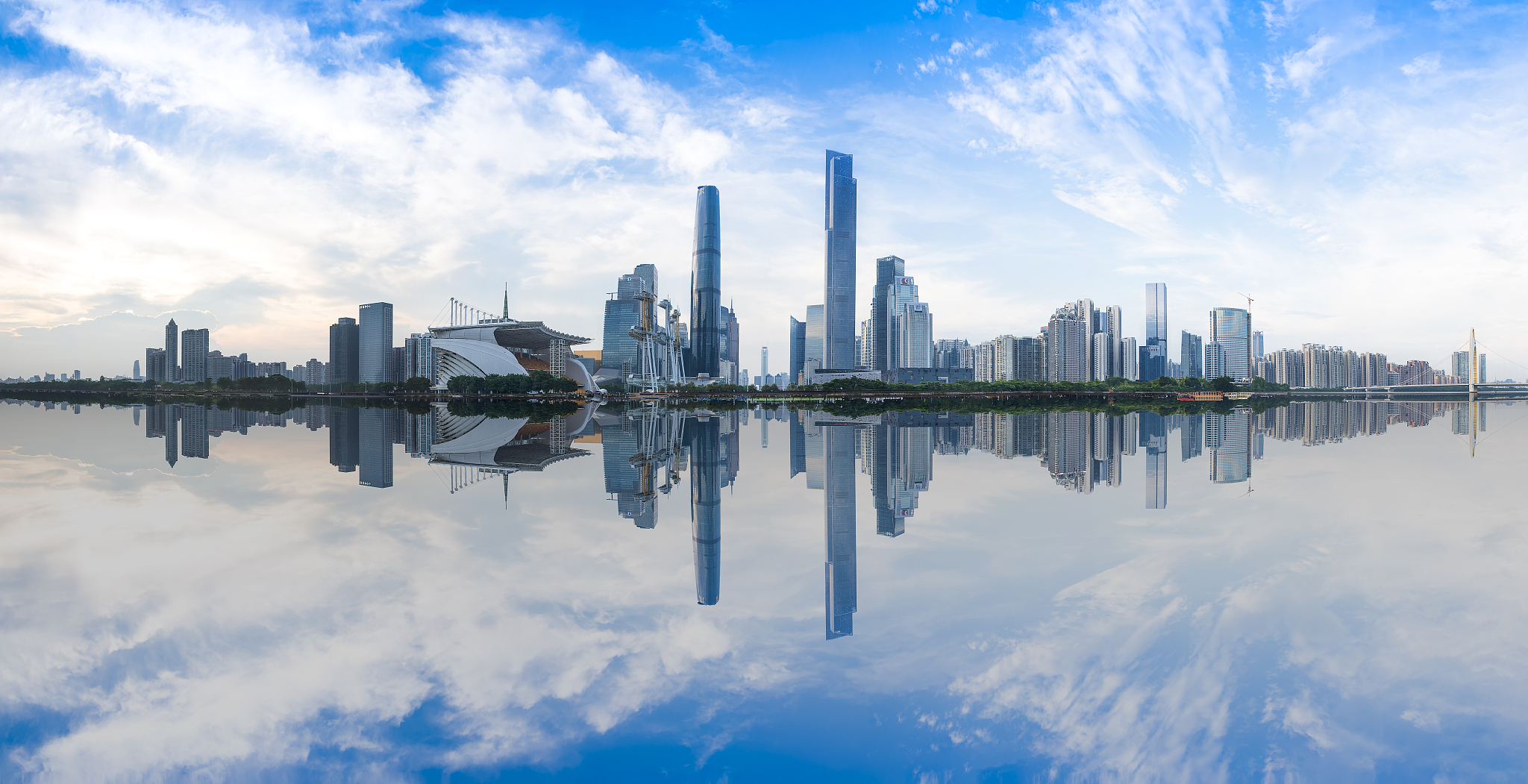 广州城市建筑风光