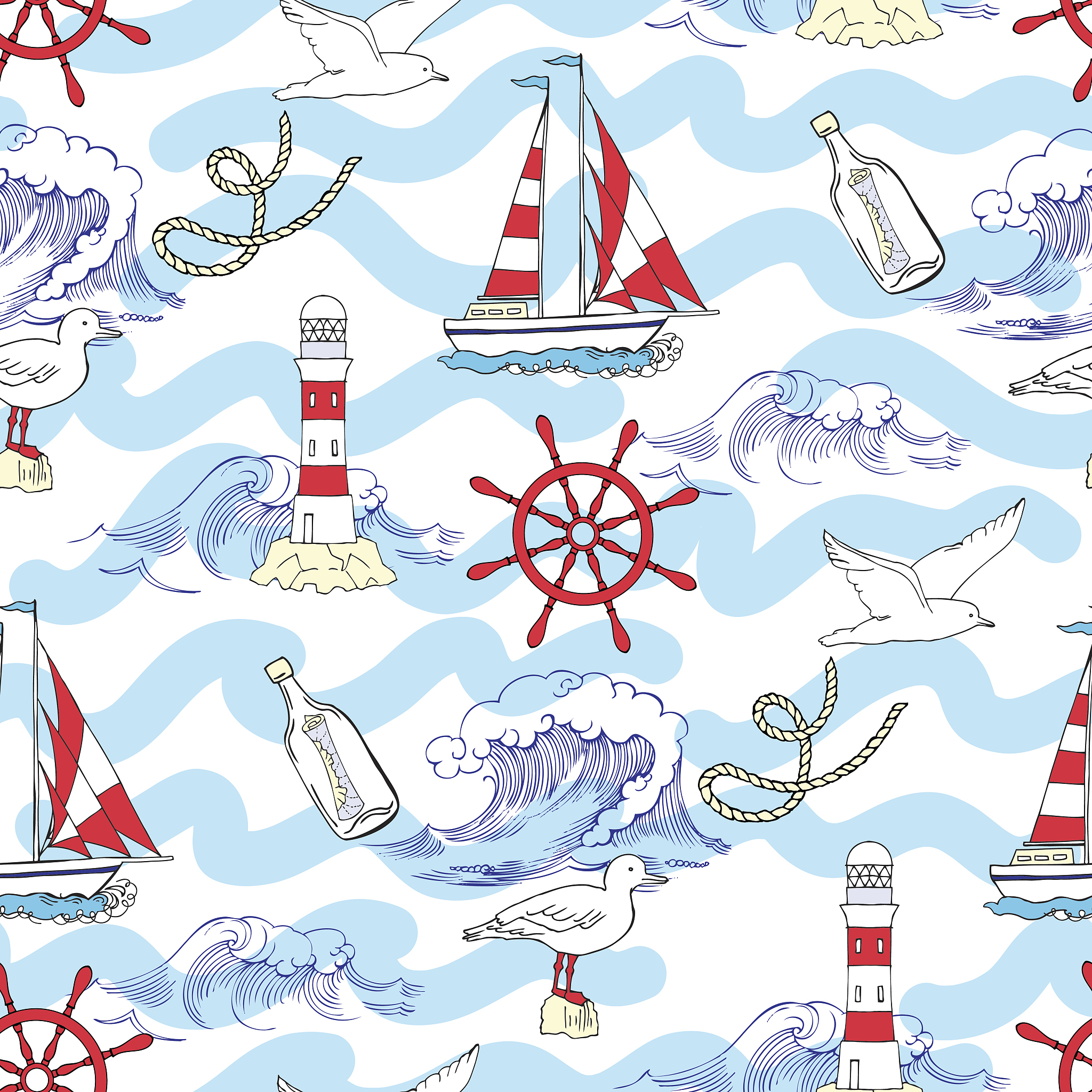 海明威风格诗歌：海之彼端