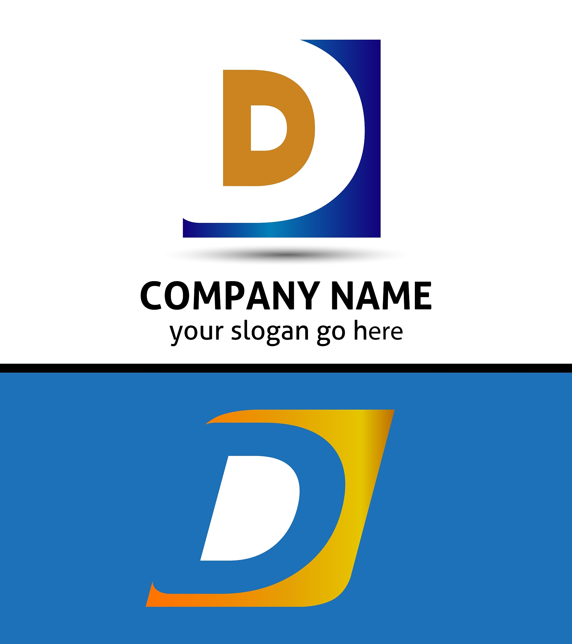 corporate logo e letter company design