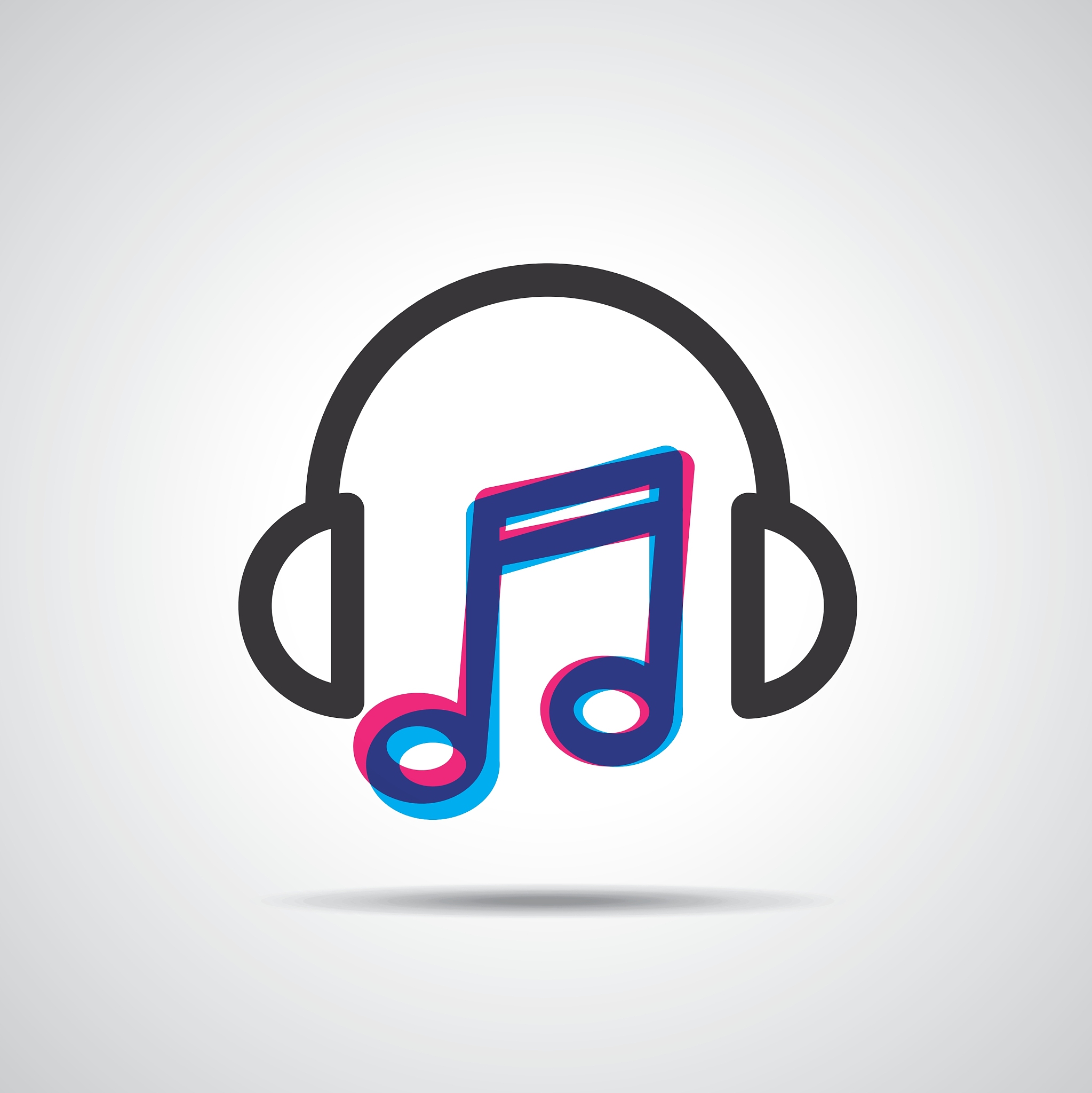 headphones icon design