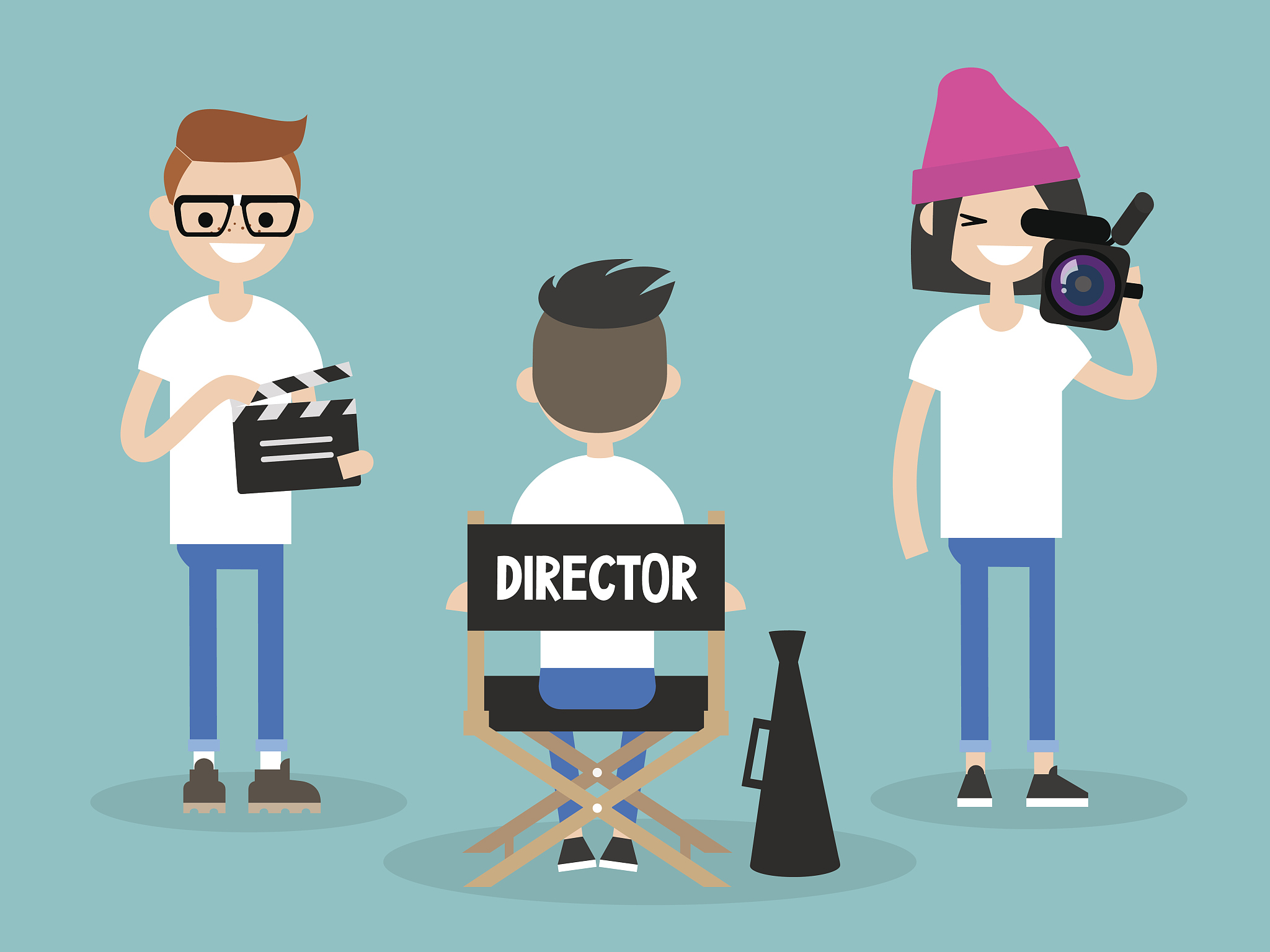 视频拍摄：小组合作中的关键角色