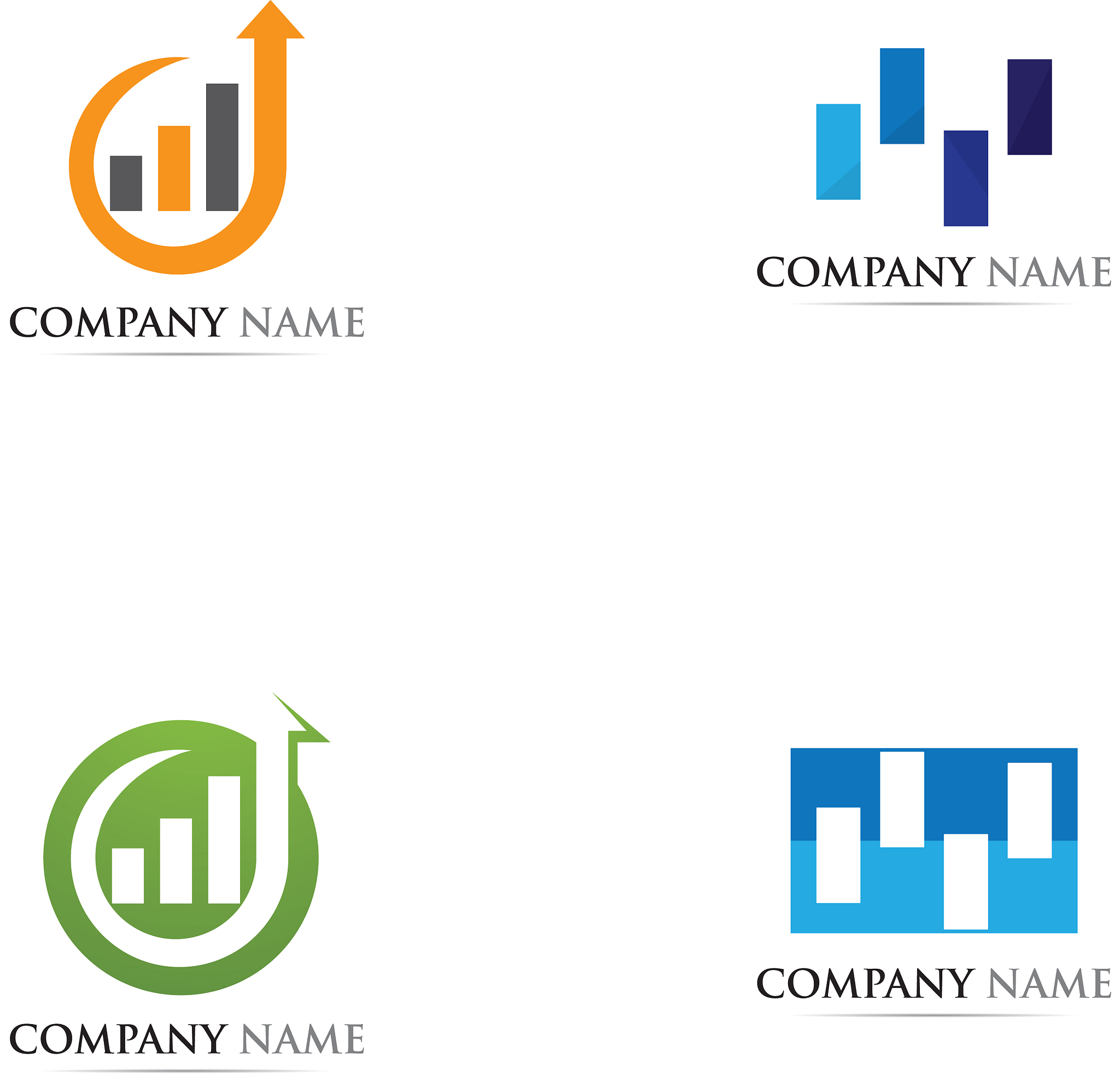 business finance logo template