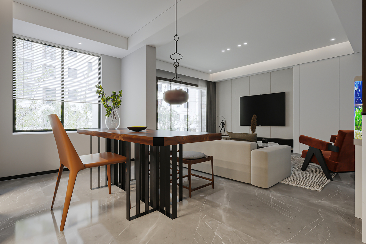 扮演一名设计师写篇1000字133㎡现代简约风纯粹舒适且质感的家的文章