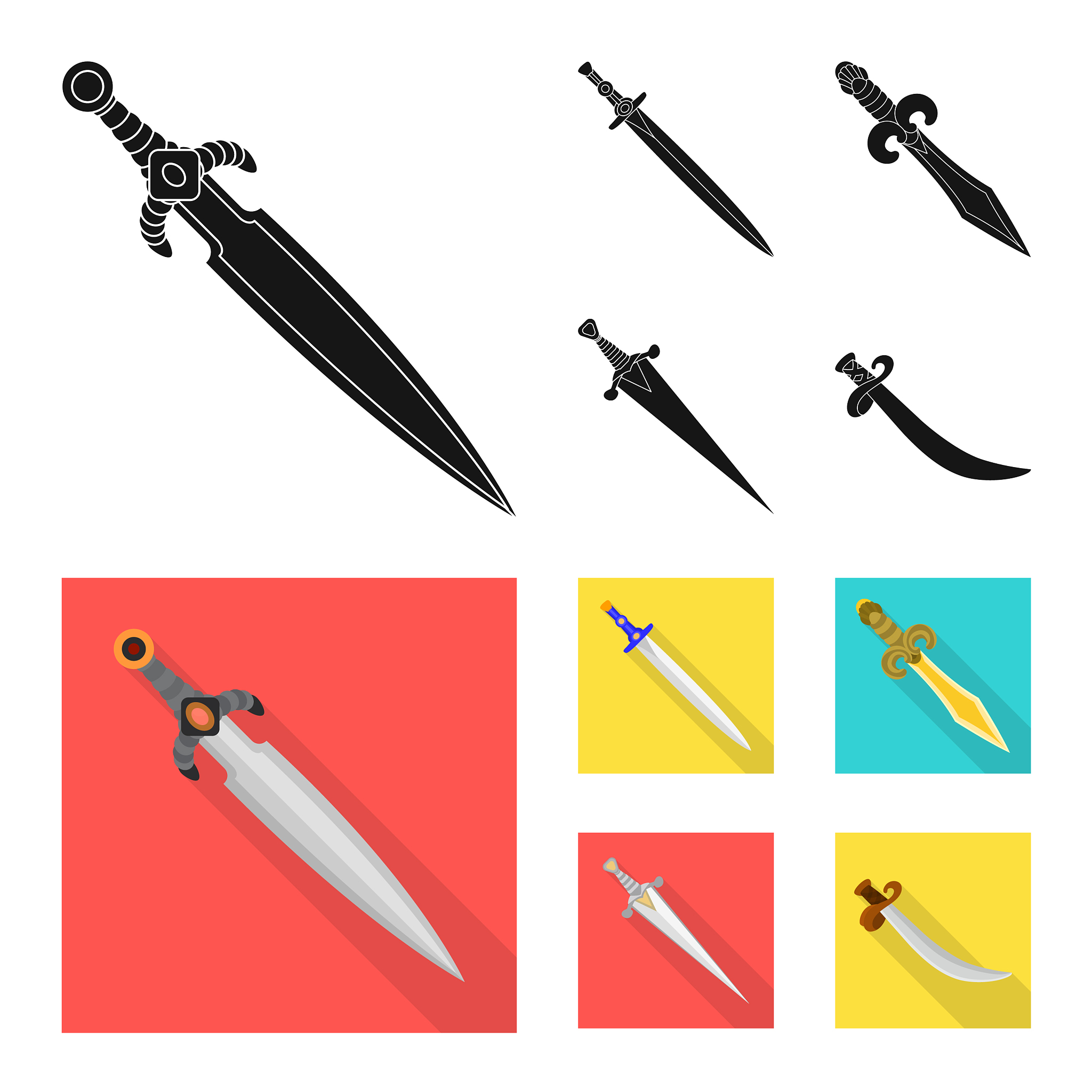 game and armor sign set of