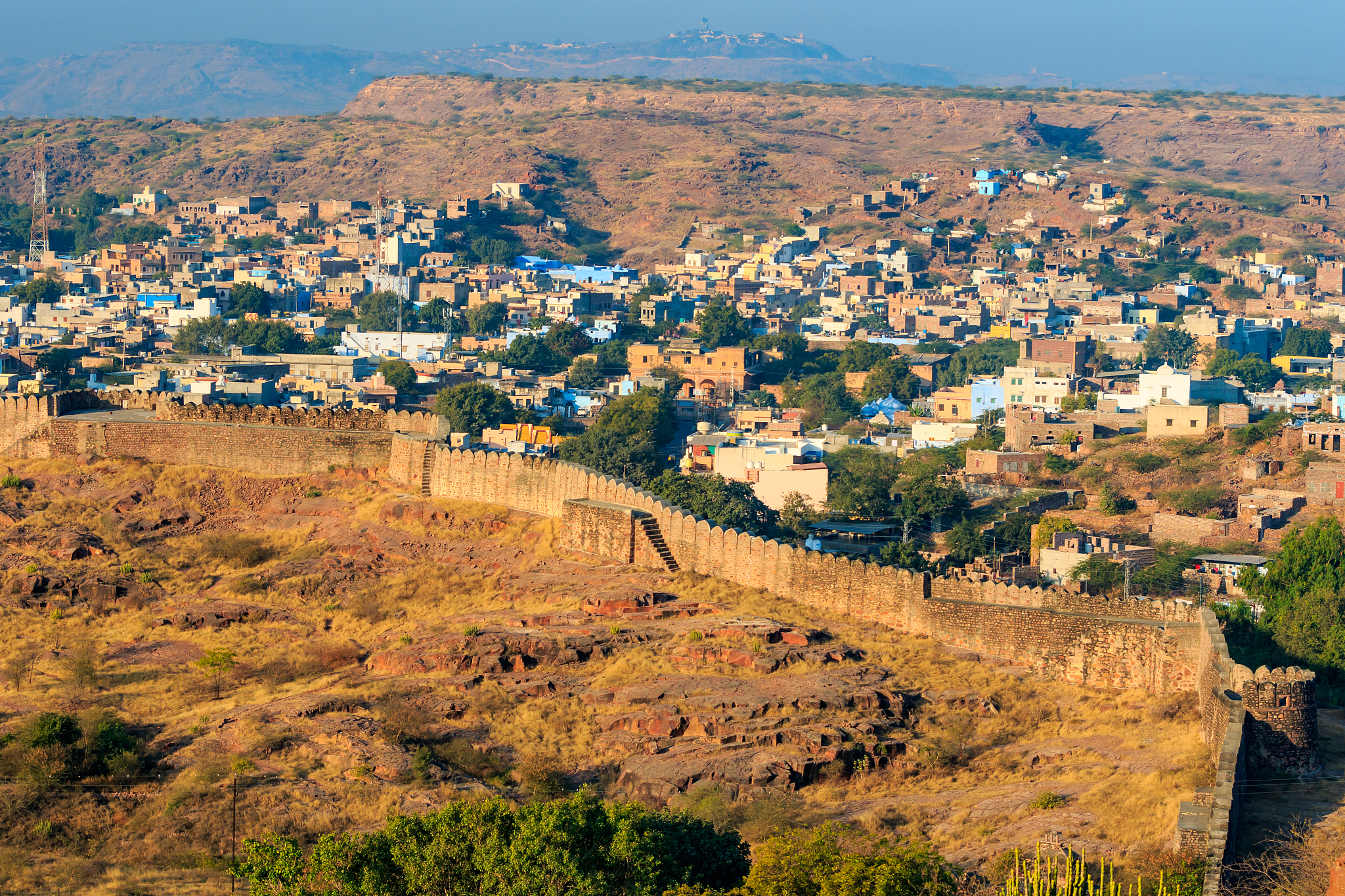 blue city and mehrangarh fort