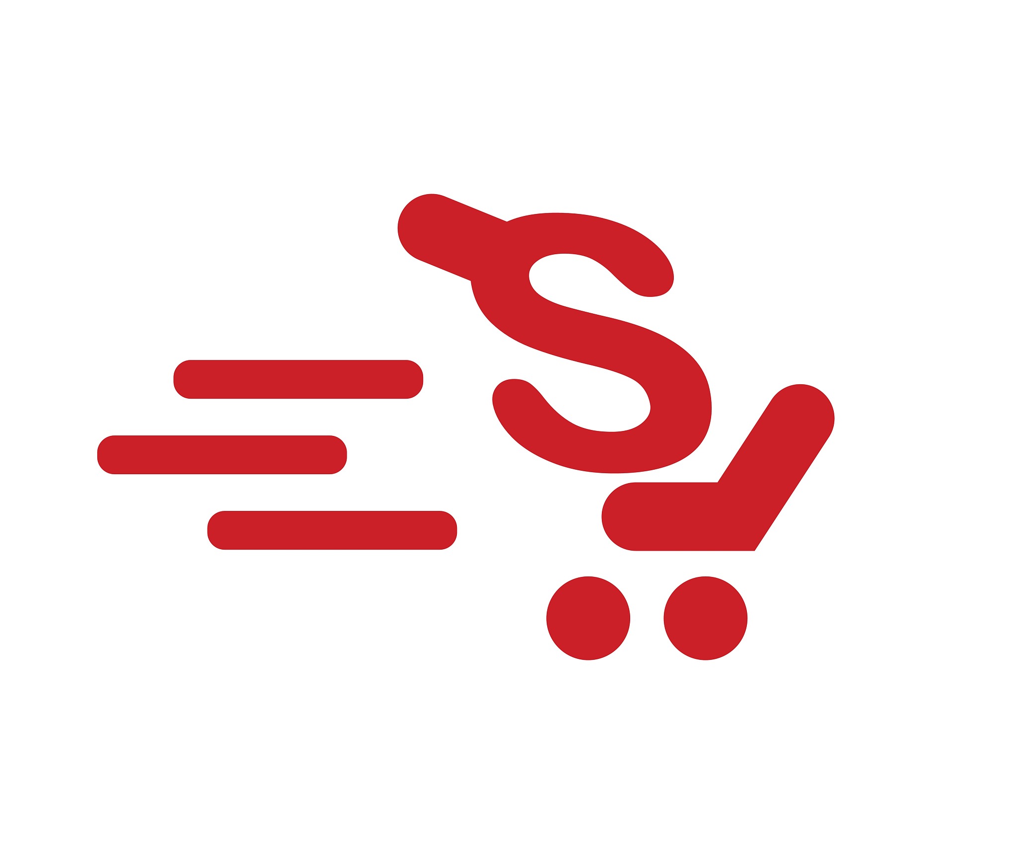 shopping cart icon for s