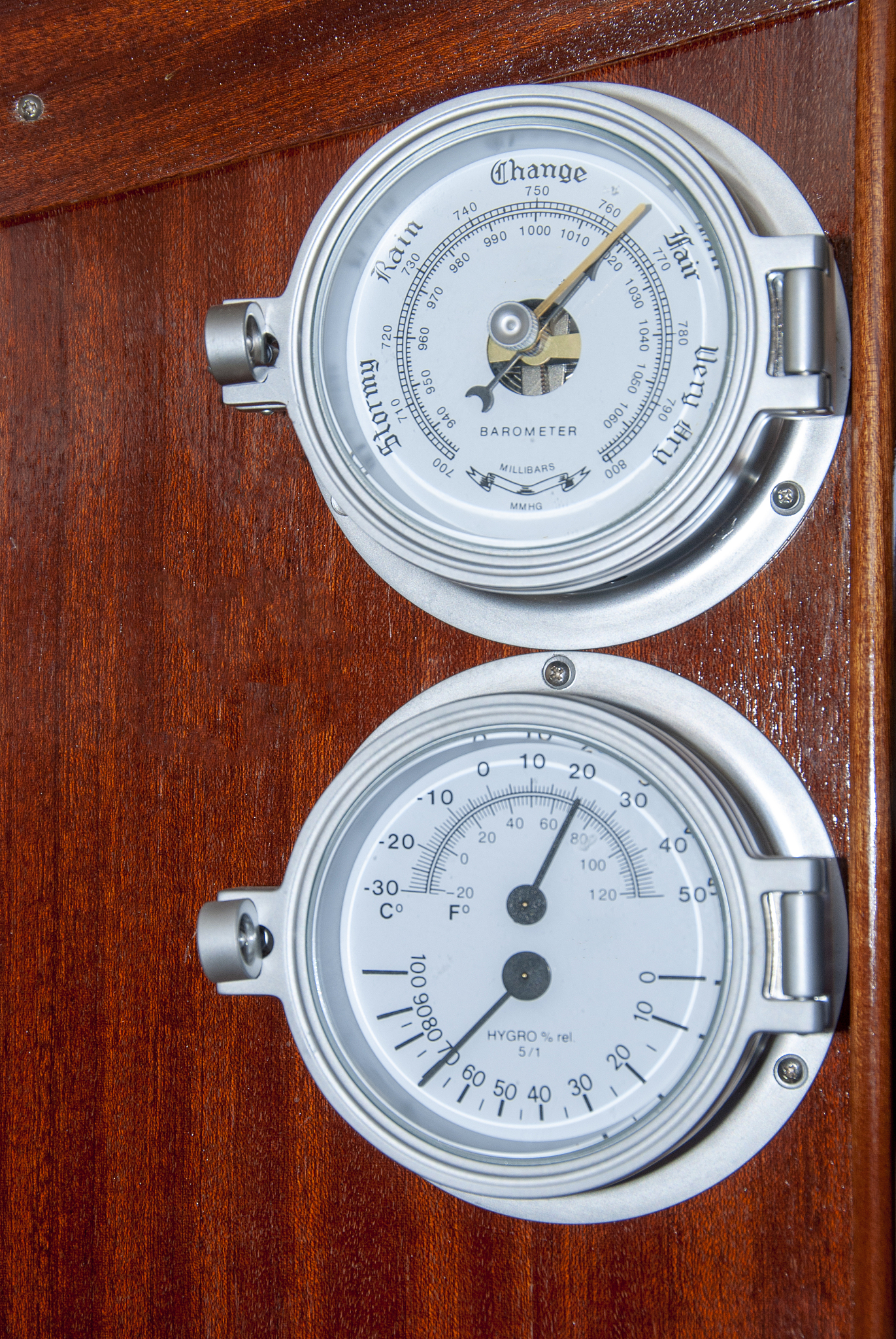 weather station in boat