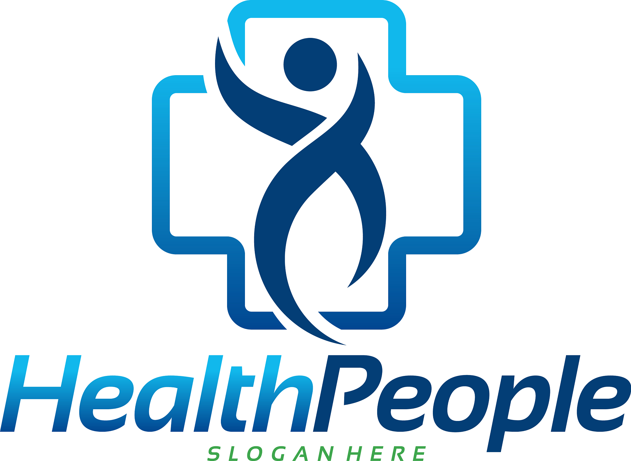 health people logo designs concept