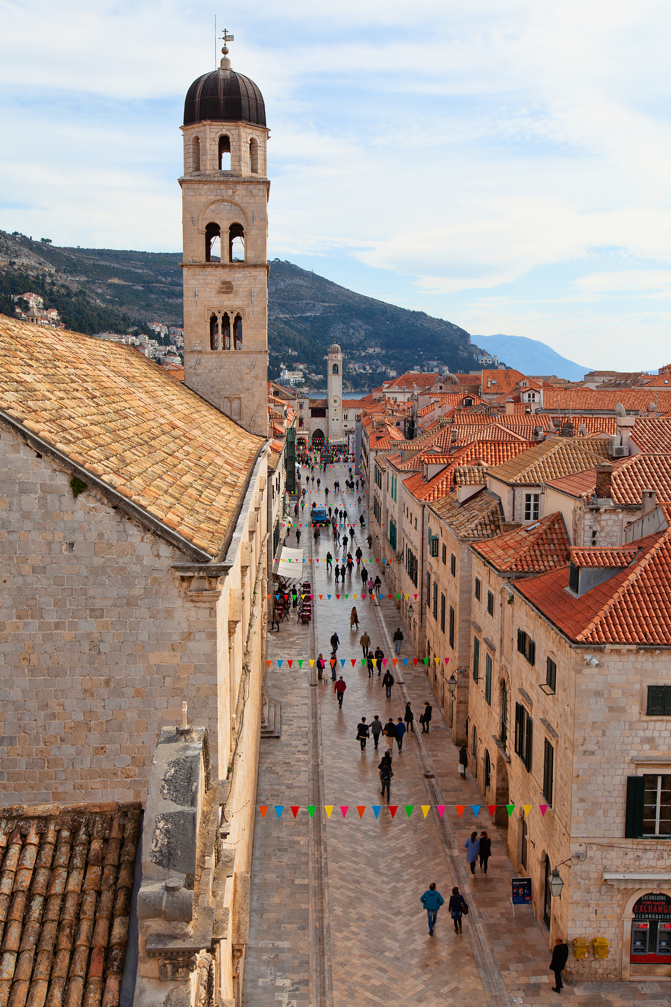rooftops of dubrovnik, croatia