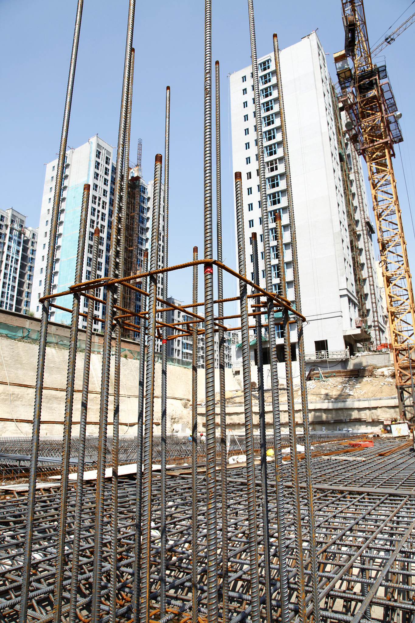 urban construction buildings foundation