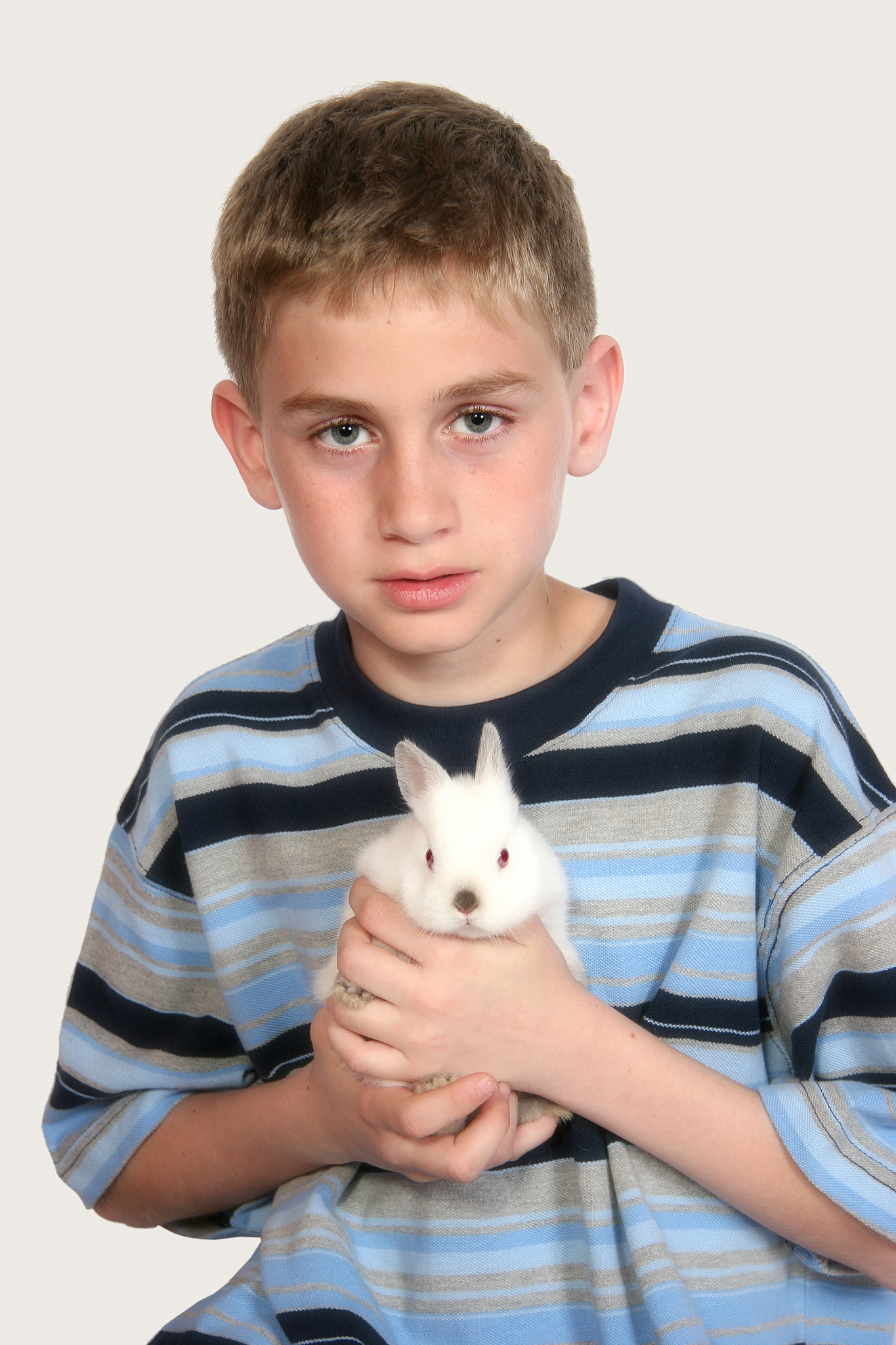 boy with bunny i