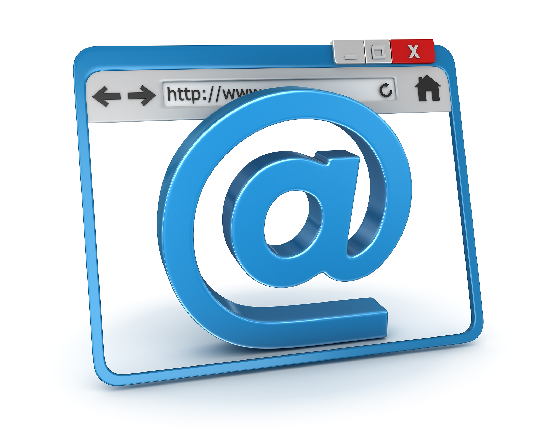 e-mail concept