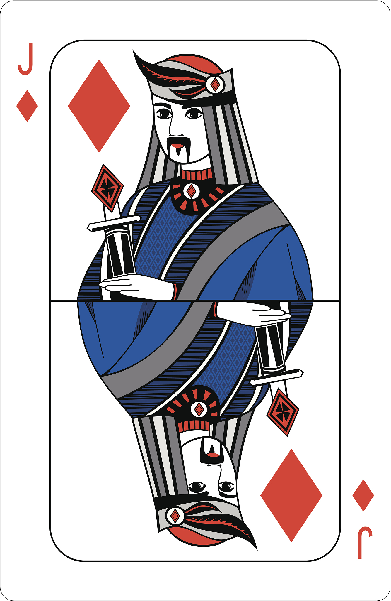 jack of diamonds.