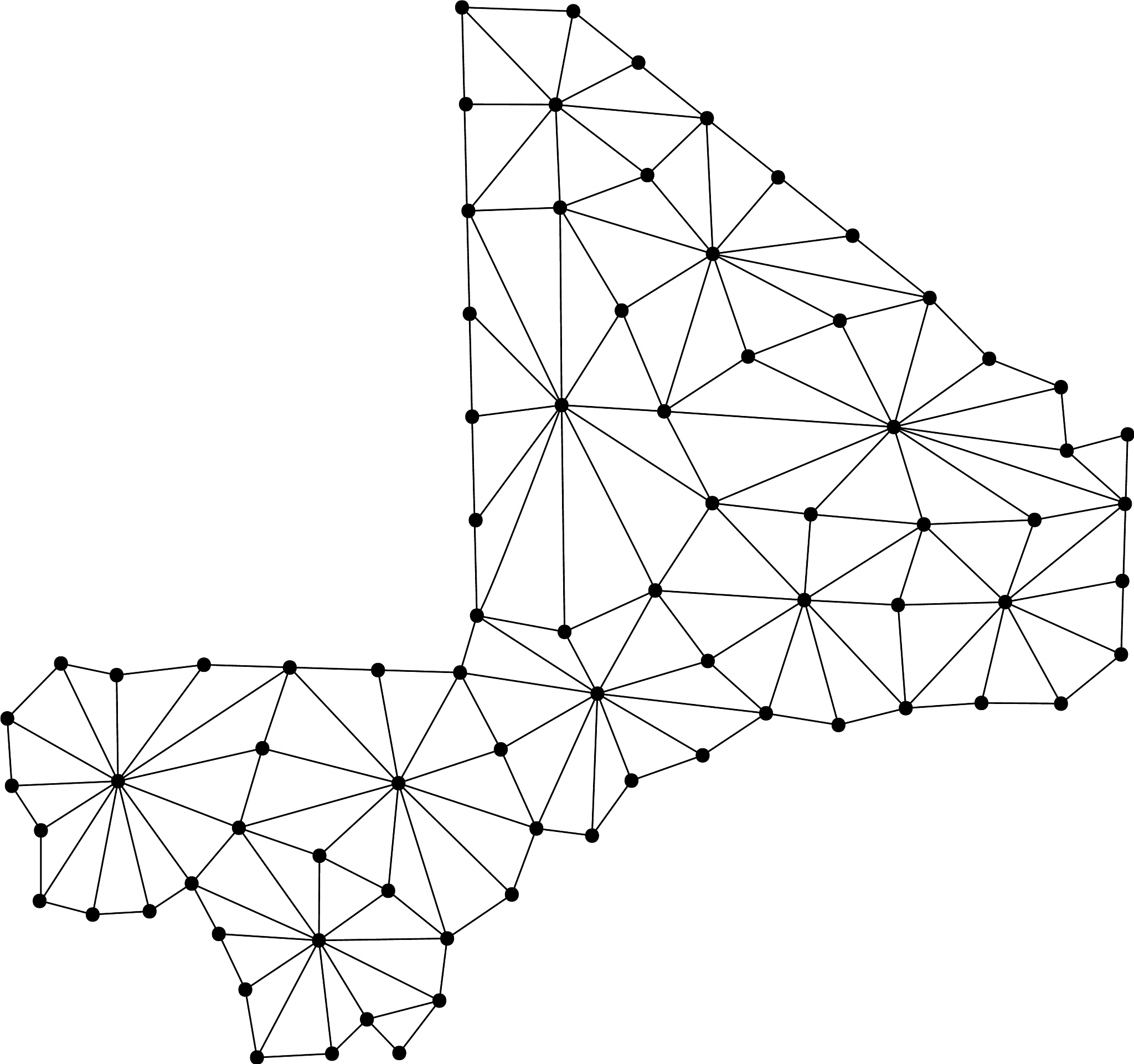 翻译根据距离可以得到两节点之间的权重为：