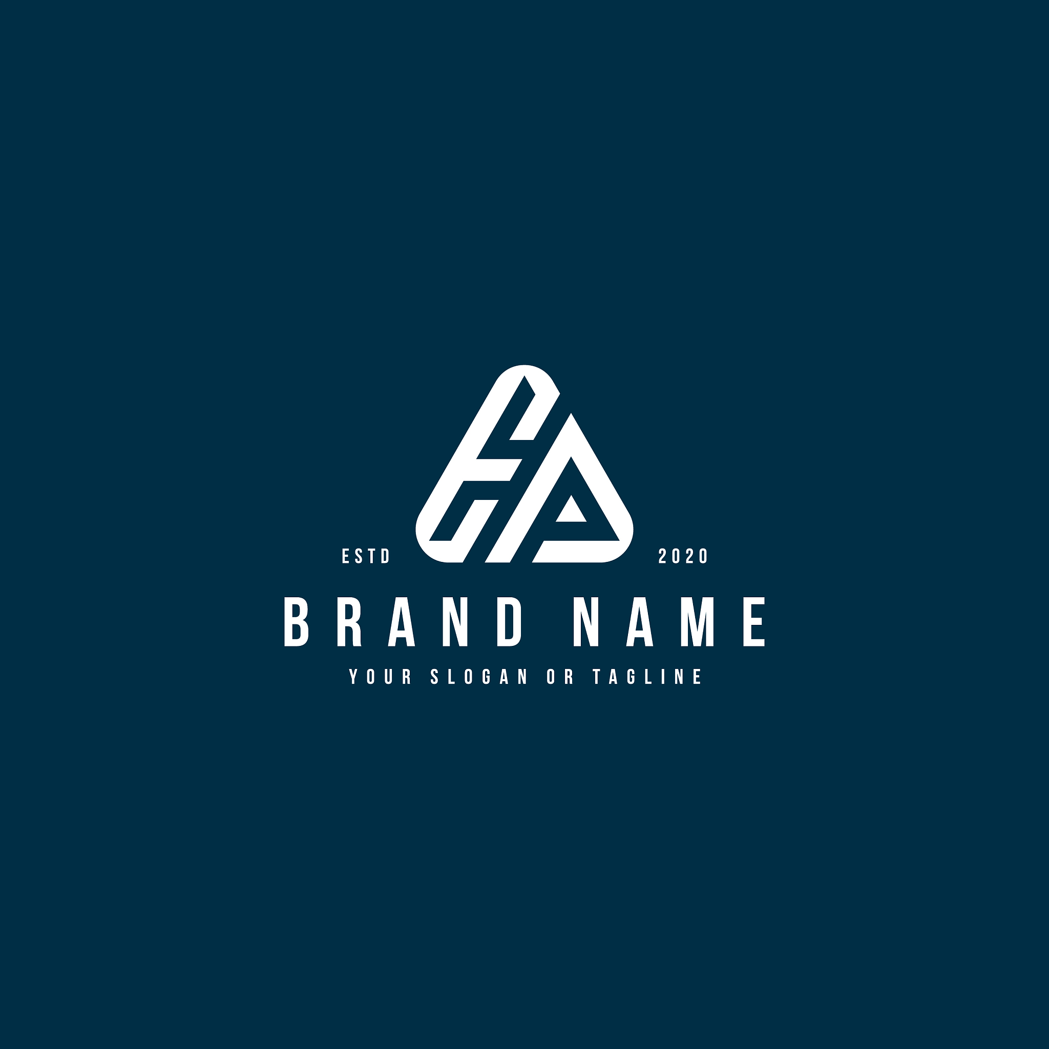 letter ep logo design