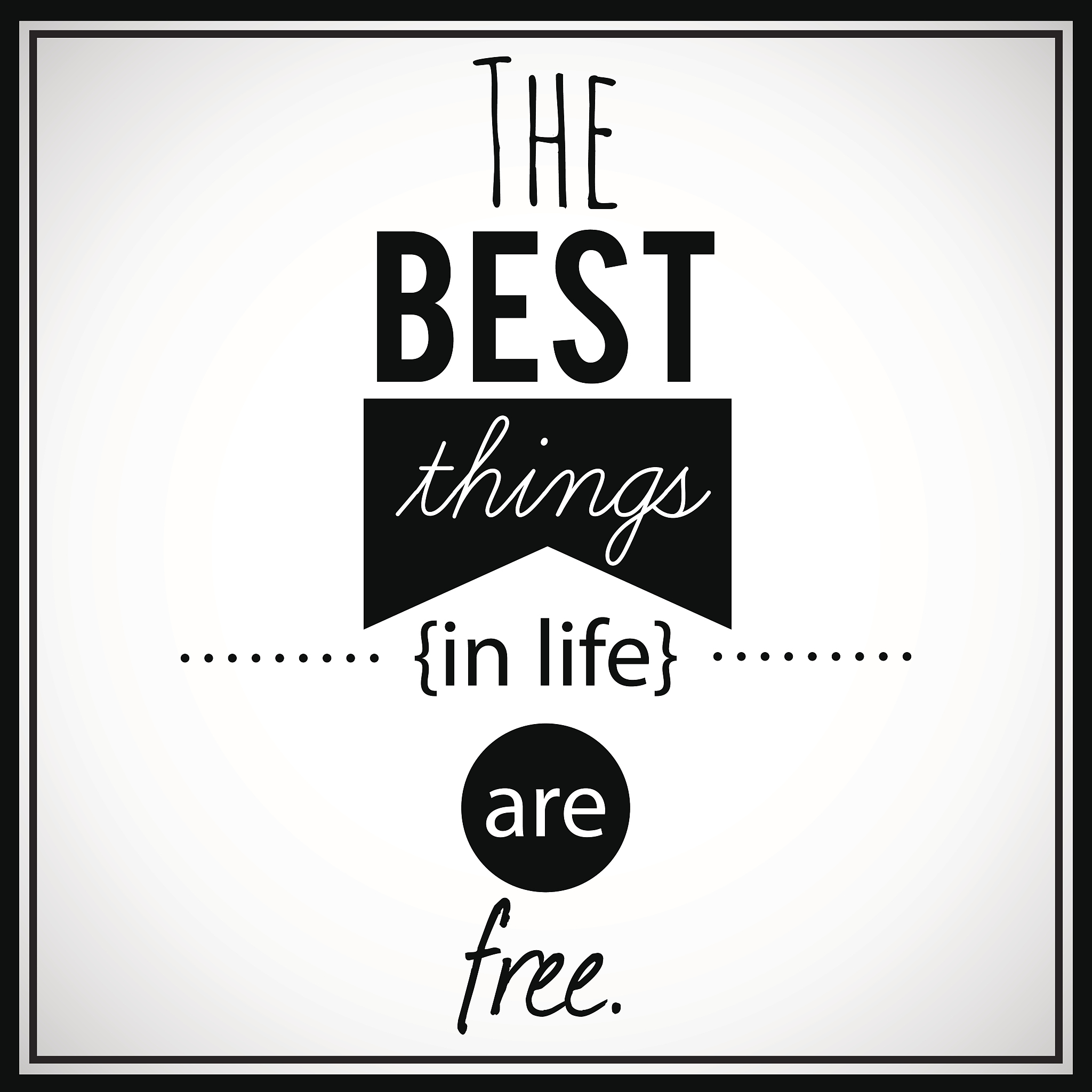 inspirational quotation in modern style.