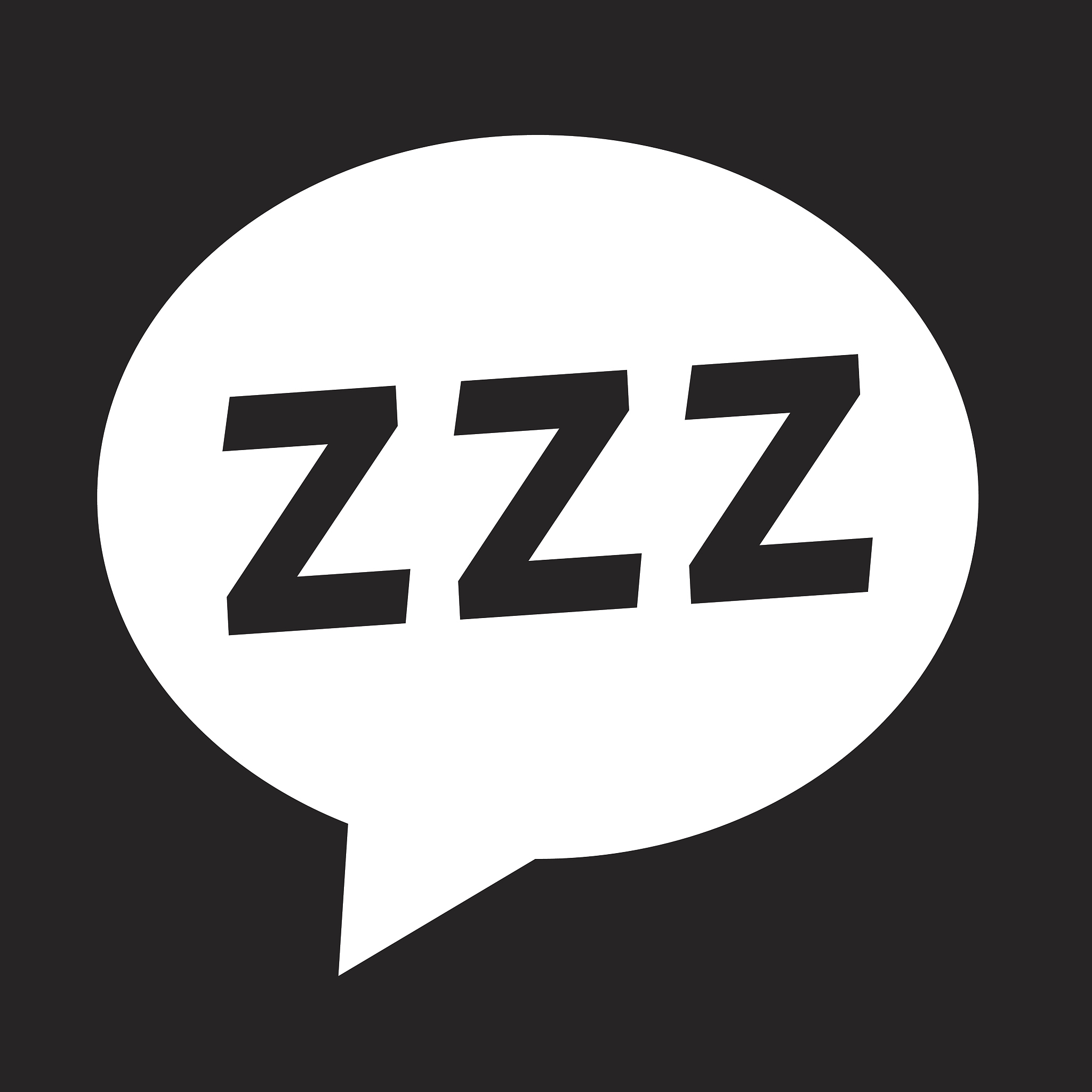 sleeping icon design