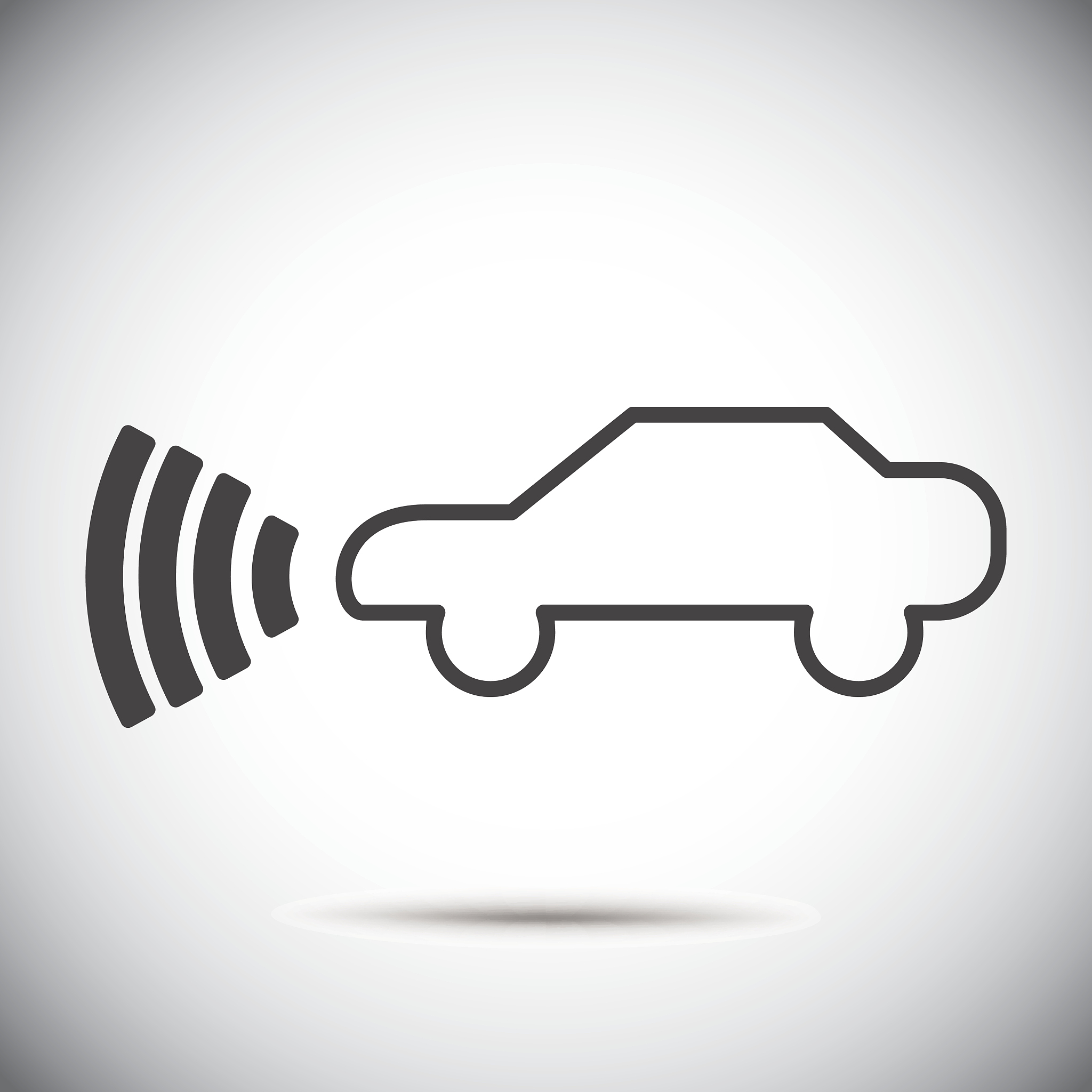 adaptive cruise control sign illuminated car dashboard