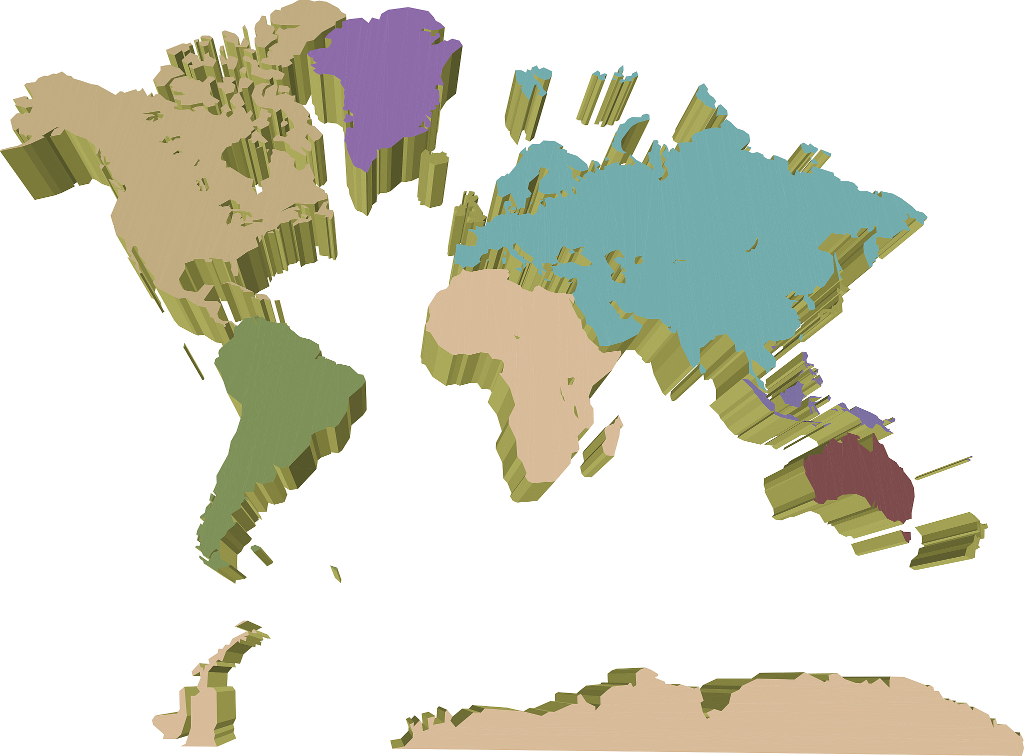 world map