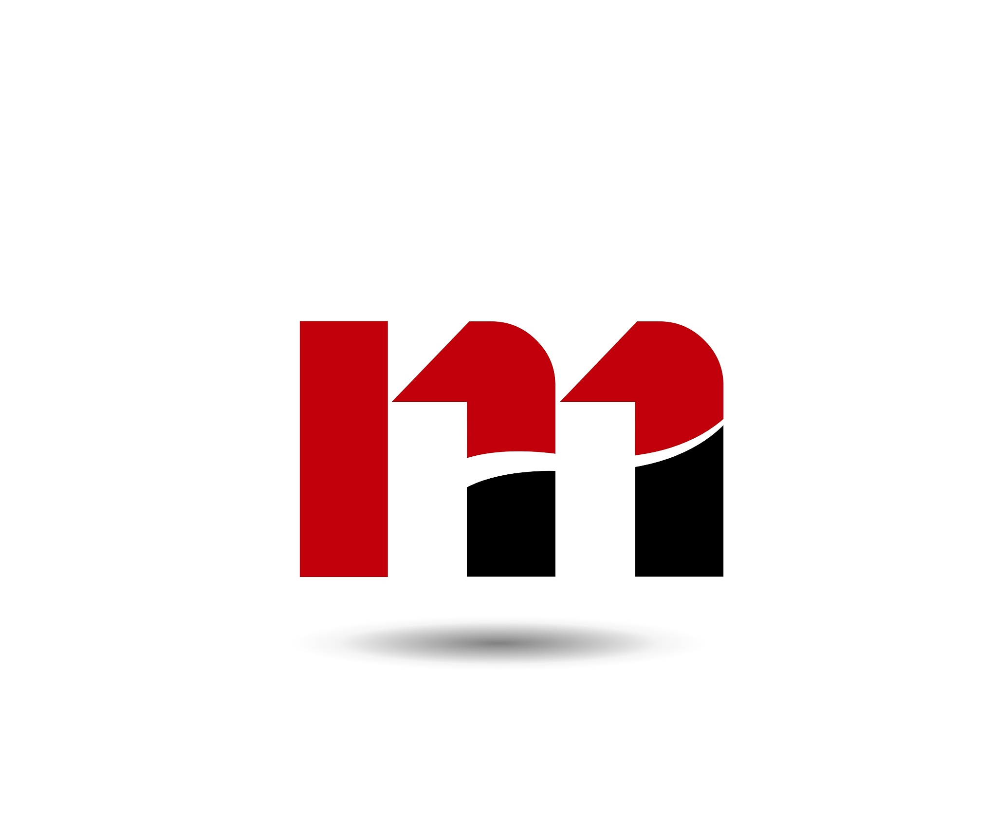letter m logo icon design template