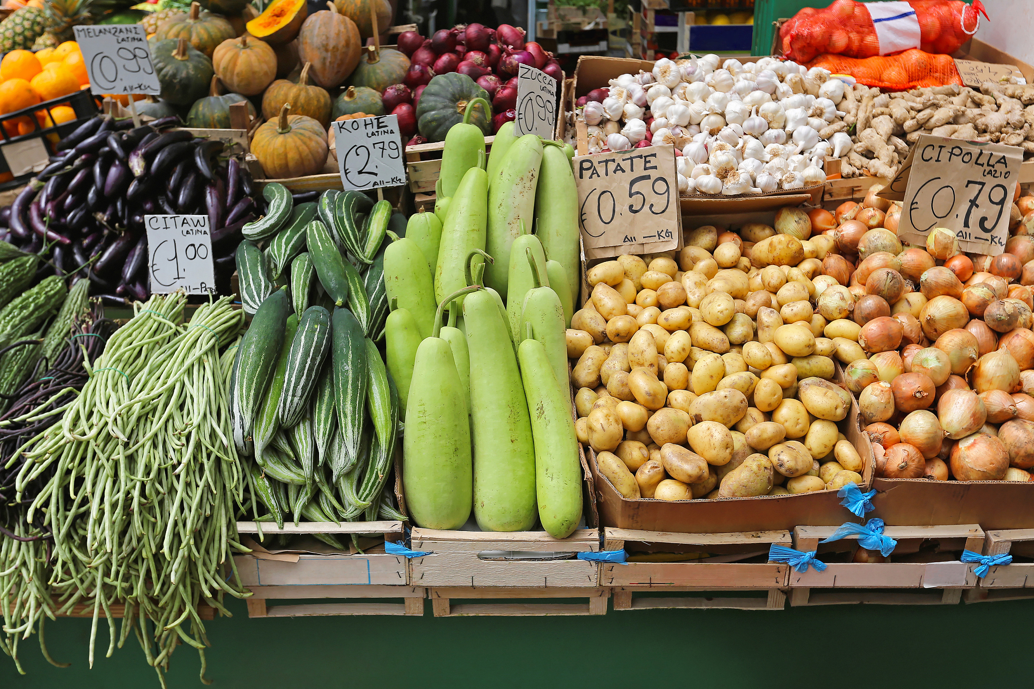 vegetables
