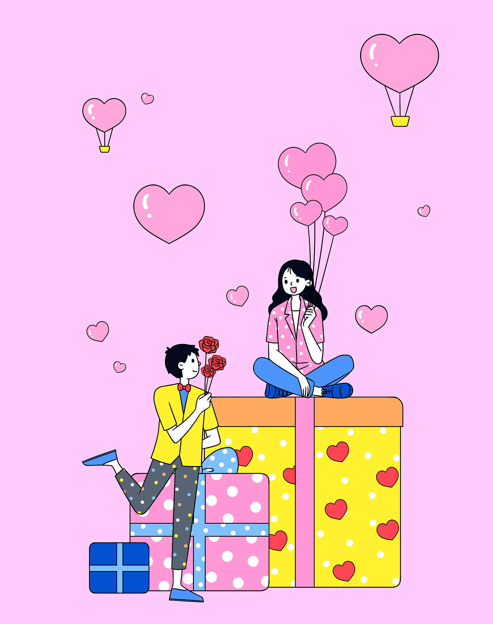 女生给男生准备零食，男生感动，女生应该怎么回答？