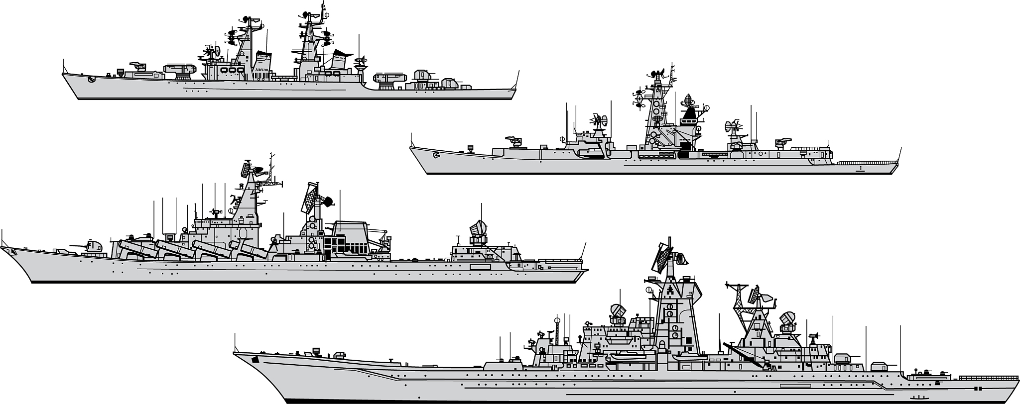 soviet cruisers